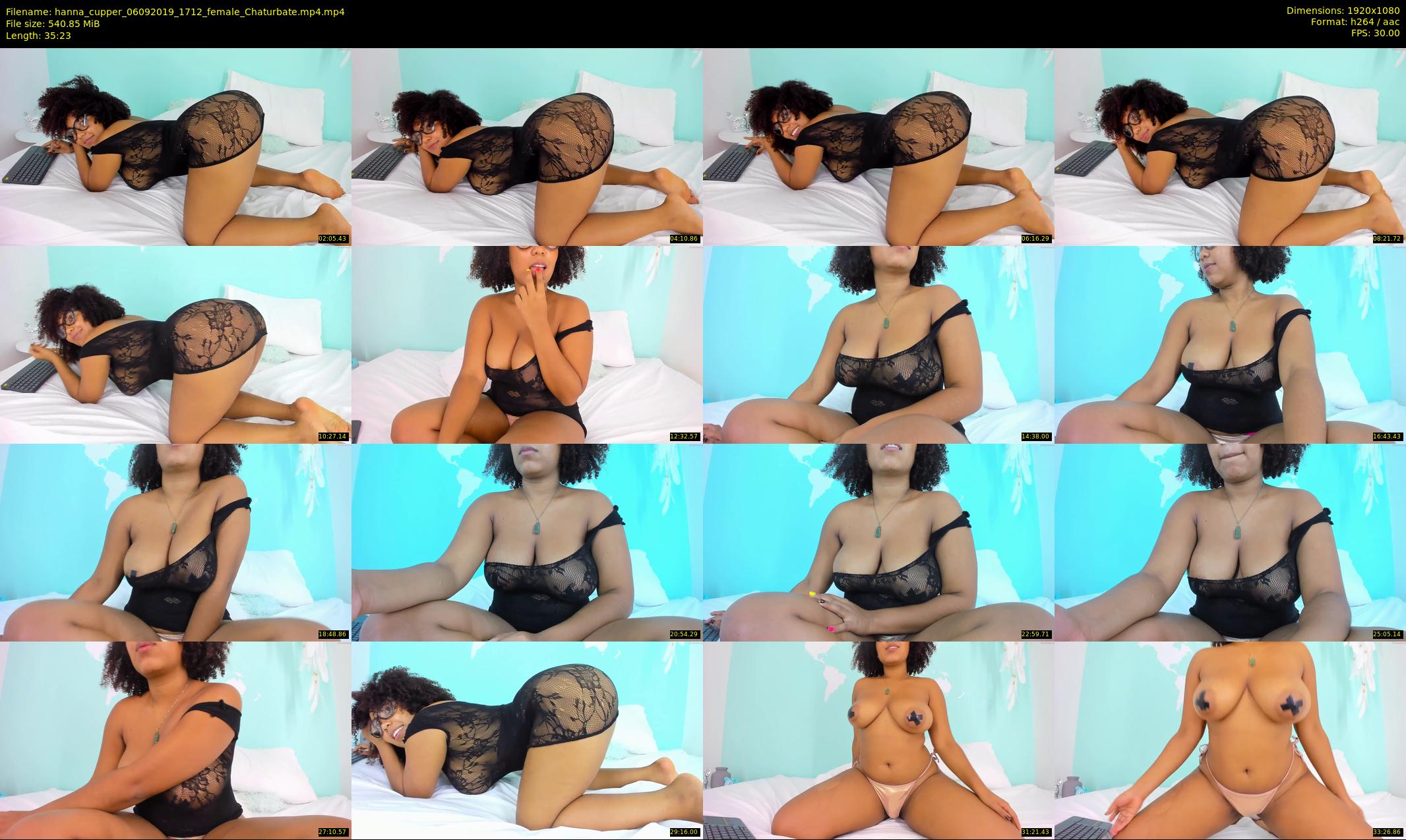 hanna_cupper — 36 minute Chaturbate female cam show recording, 1080p, Sep 6, 2019