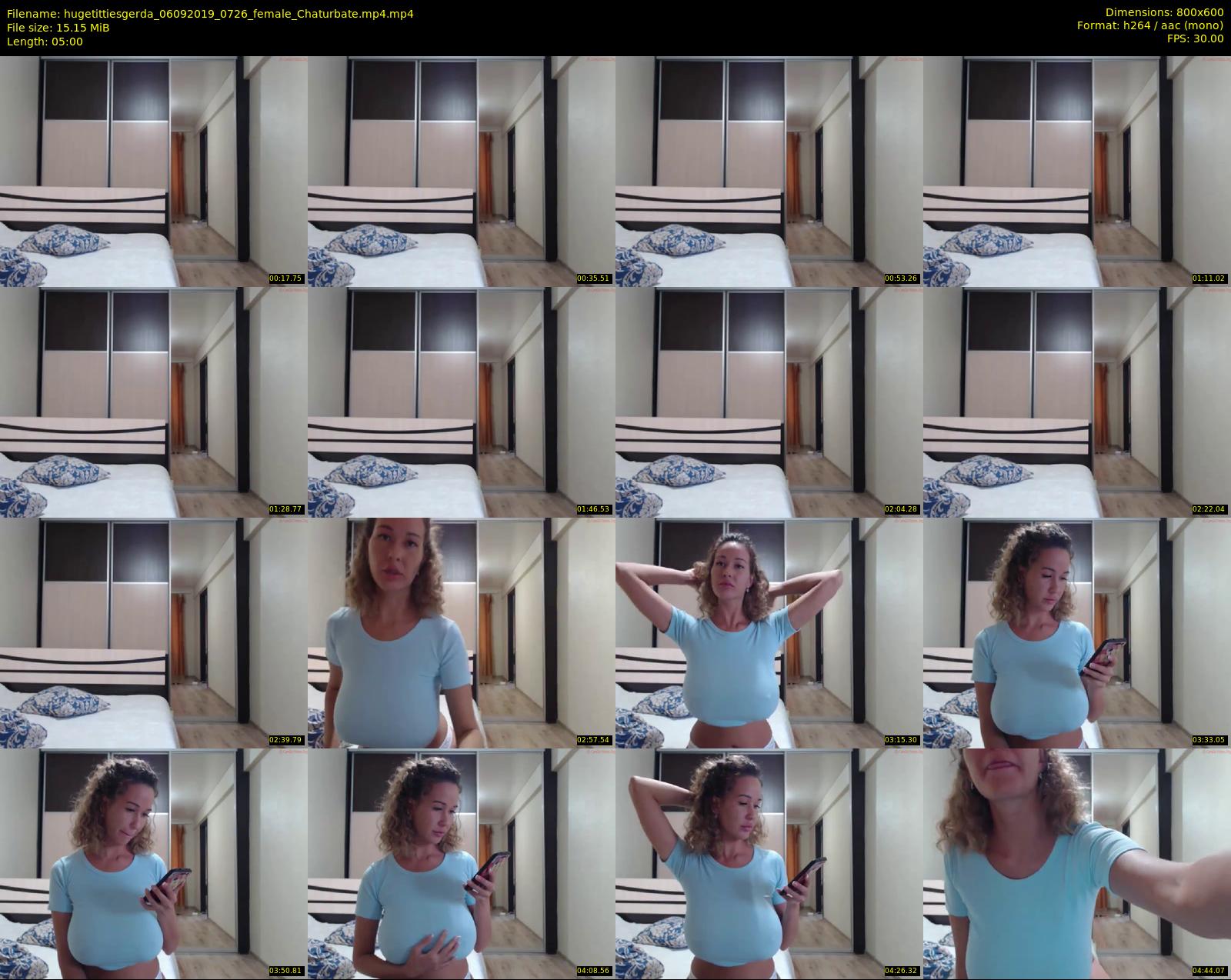 hugetittiesgerda — 5 minute Chaturbate female cam show recording, 480p, Sep 6, 2019