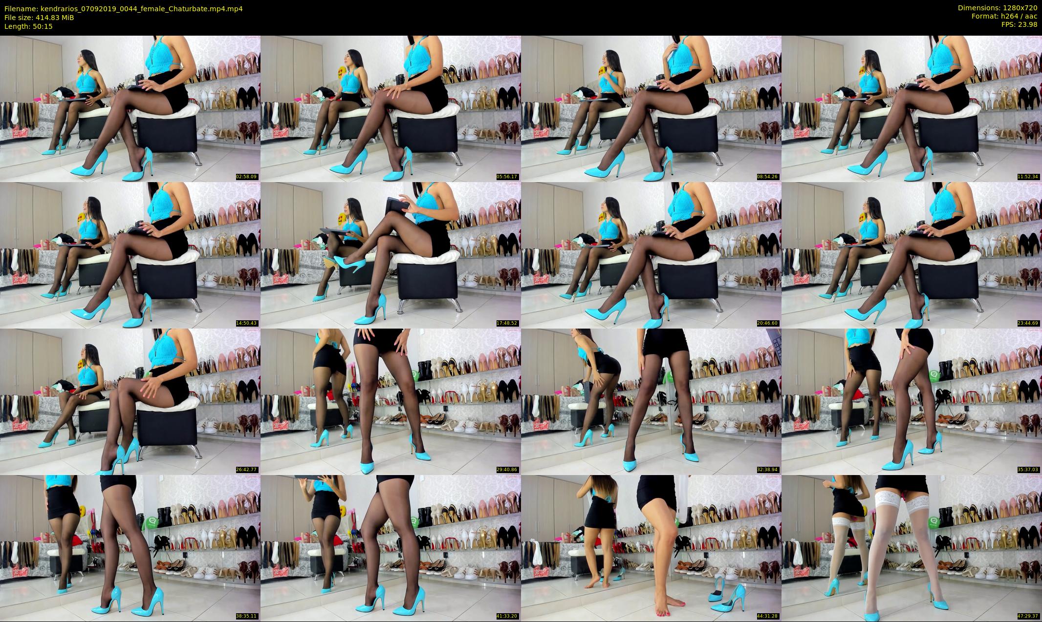 kendrarios — 51 minute Chaturbate female cam show recording, 720p, Sep 7, 2019