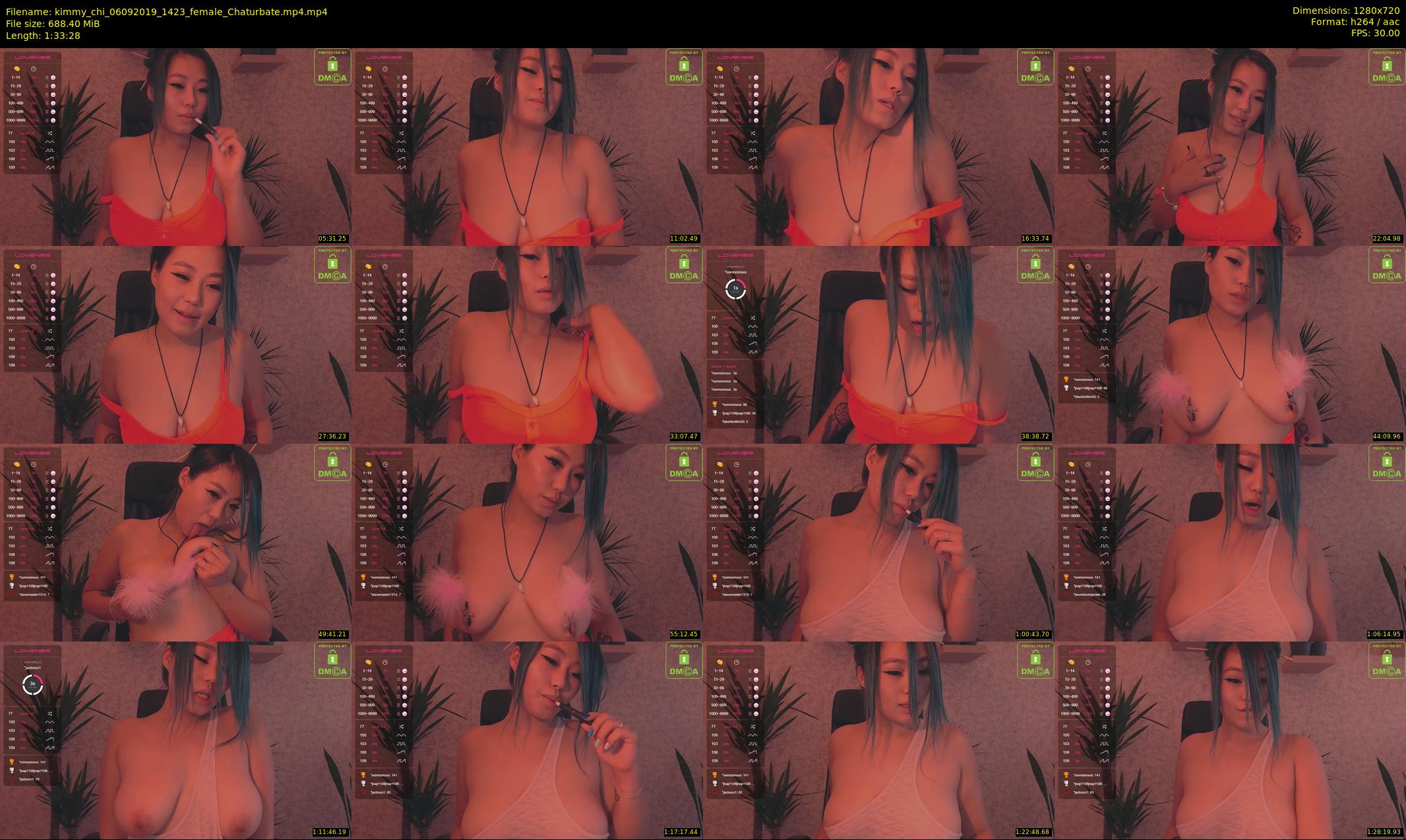 kimmy_chi — 94 minute Chaturbate female cam show recording, 720p, Sep 6, 2019