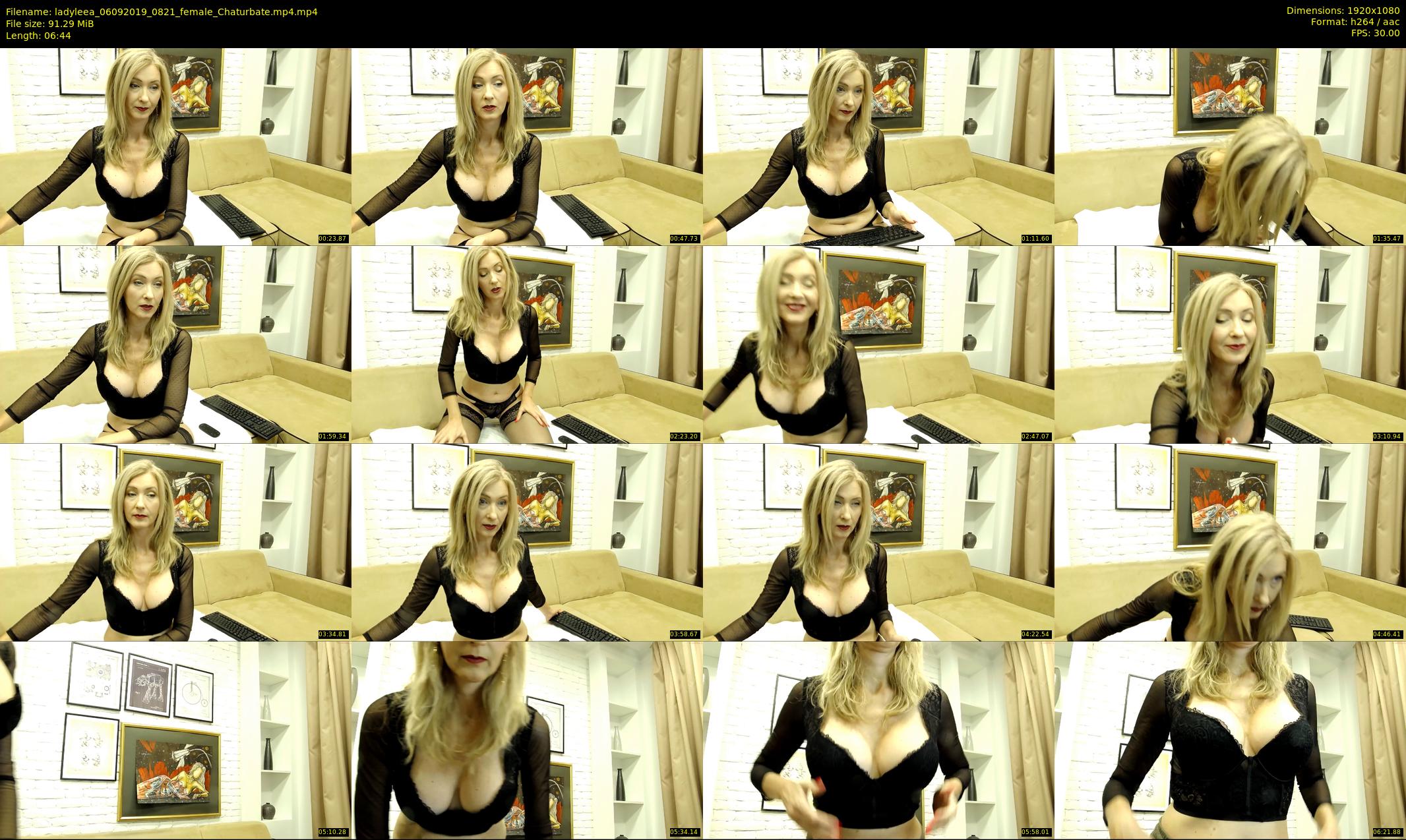 ladyleea — 7 minute Chaturbate female cam show recording, 1080p, Sep 6, 2019