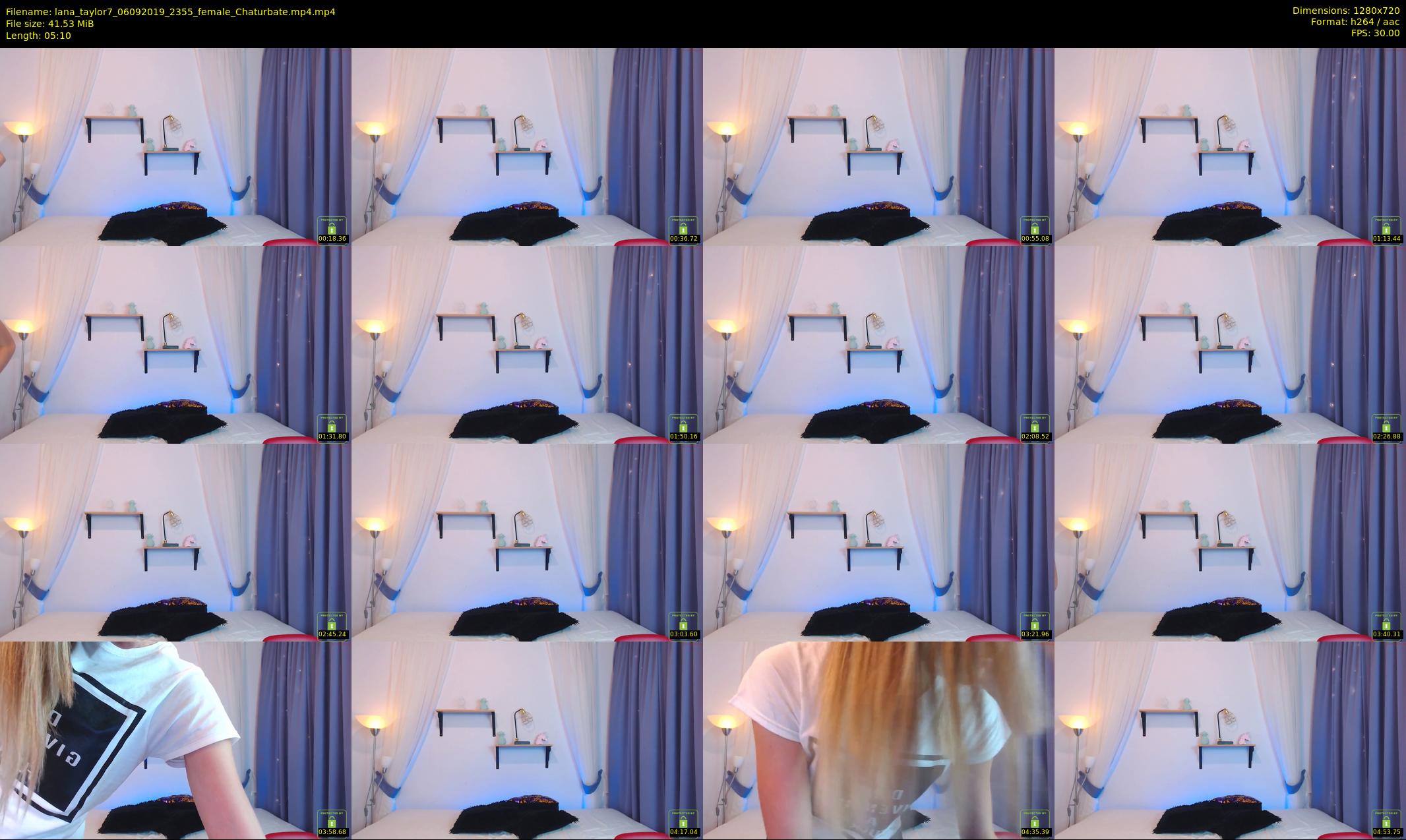 lana_taylor7 — 6 minute Chaturbate female cam show recording, 720p, Sep 6, 2019
