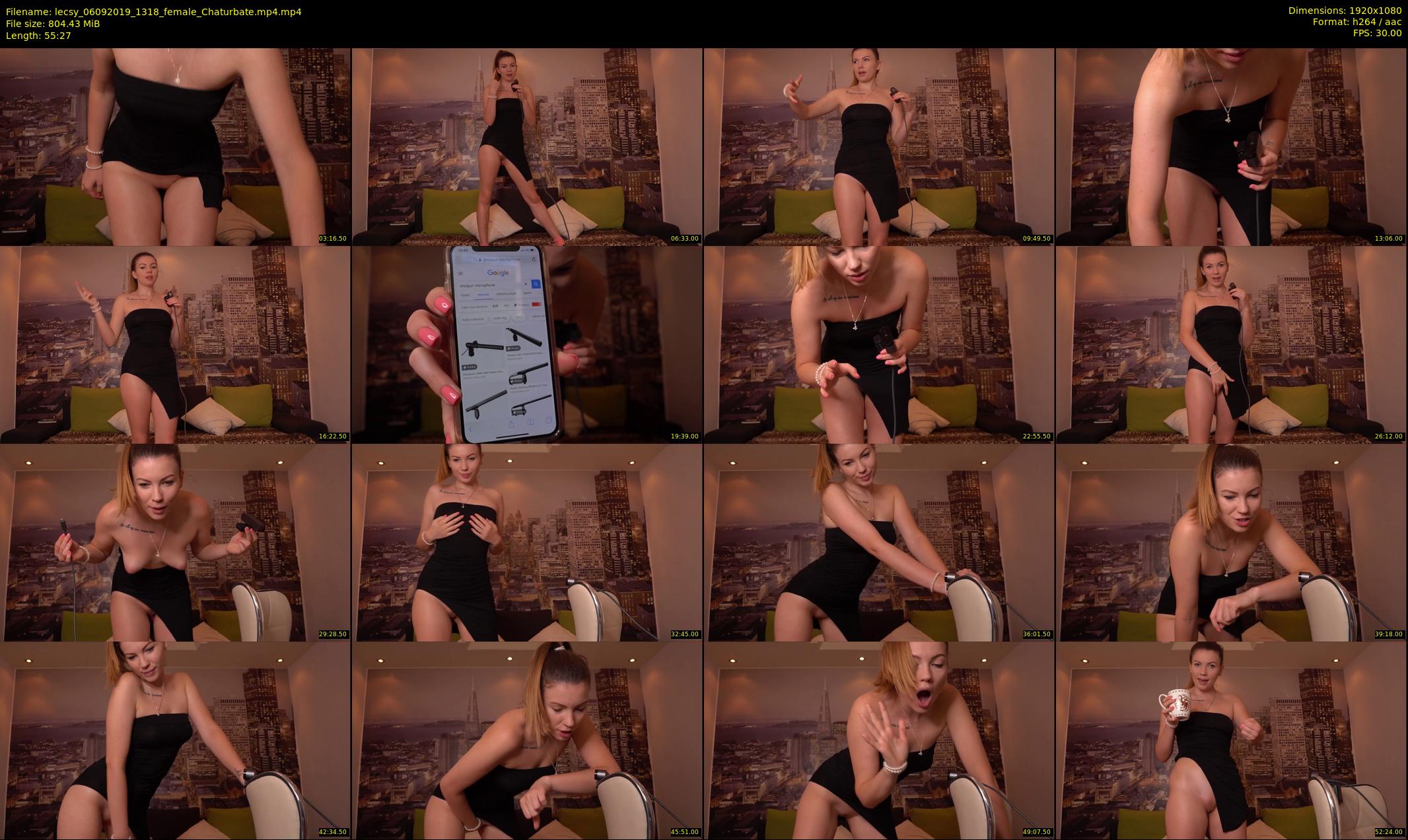lecsy — 56 minute Chaturbate female cam show recording, 1080p, Sep 6, 2019