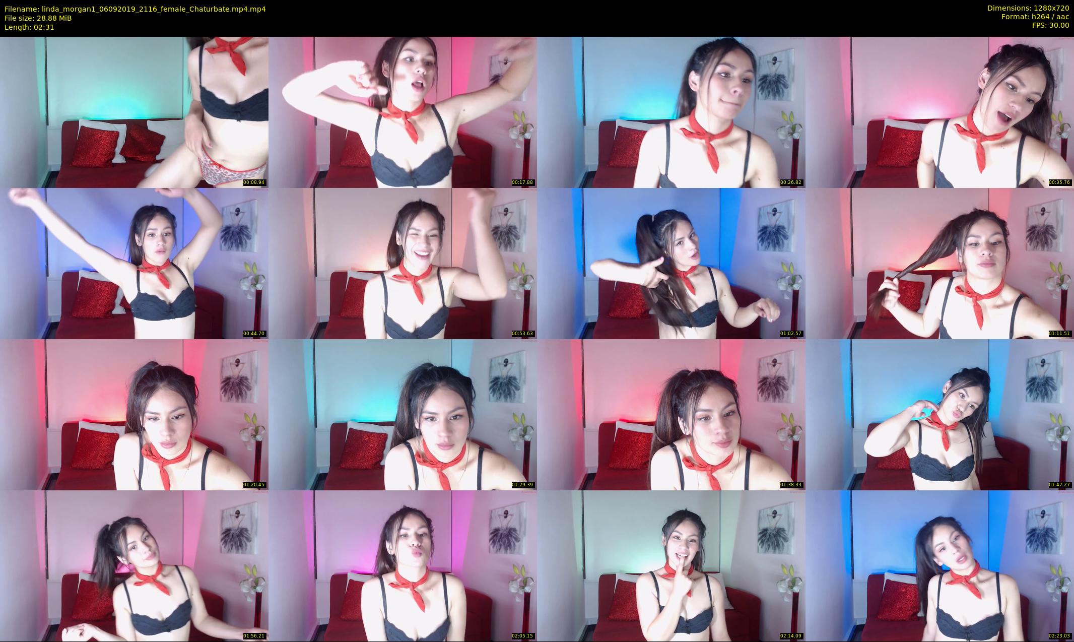 linda_morgan1 — 3 minute Chaturbate female cam show recording, 720p, Sep 6, 2019