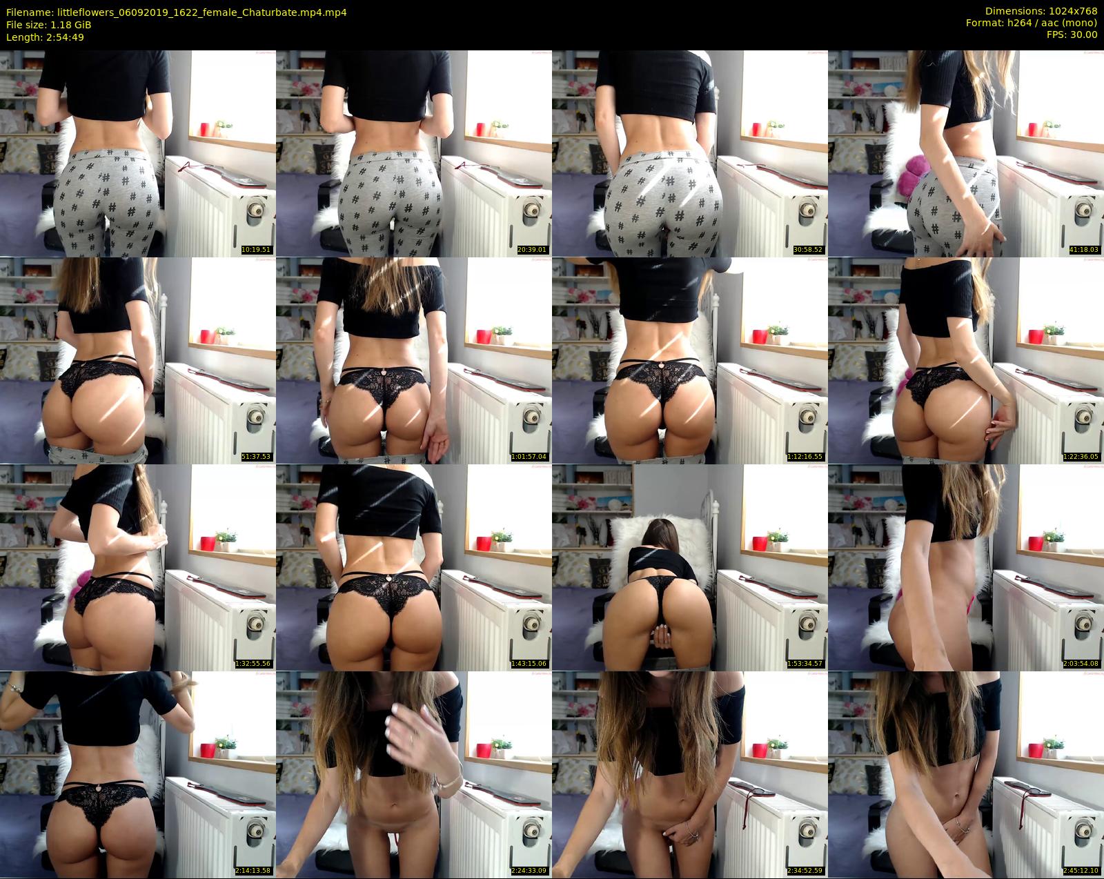 littleflowers — 175 minute Chaturbate female cam show recording, 720p, Sep 6, 2019