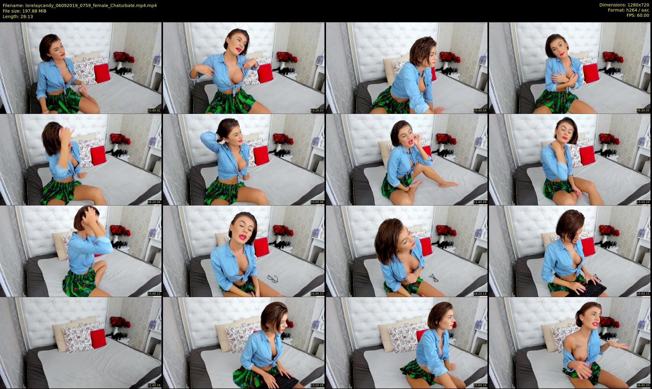 lorelaycandy — 29 minute Chaturbate female cam show recording, 720p, Sep 6, 2019