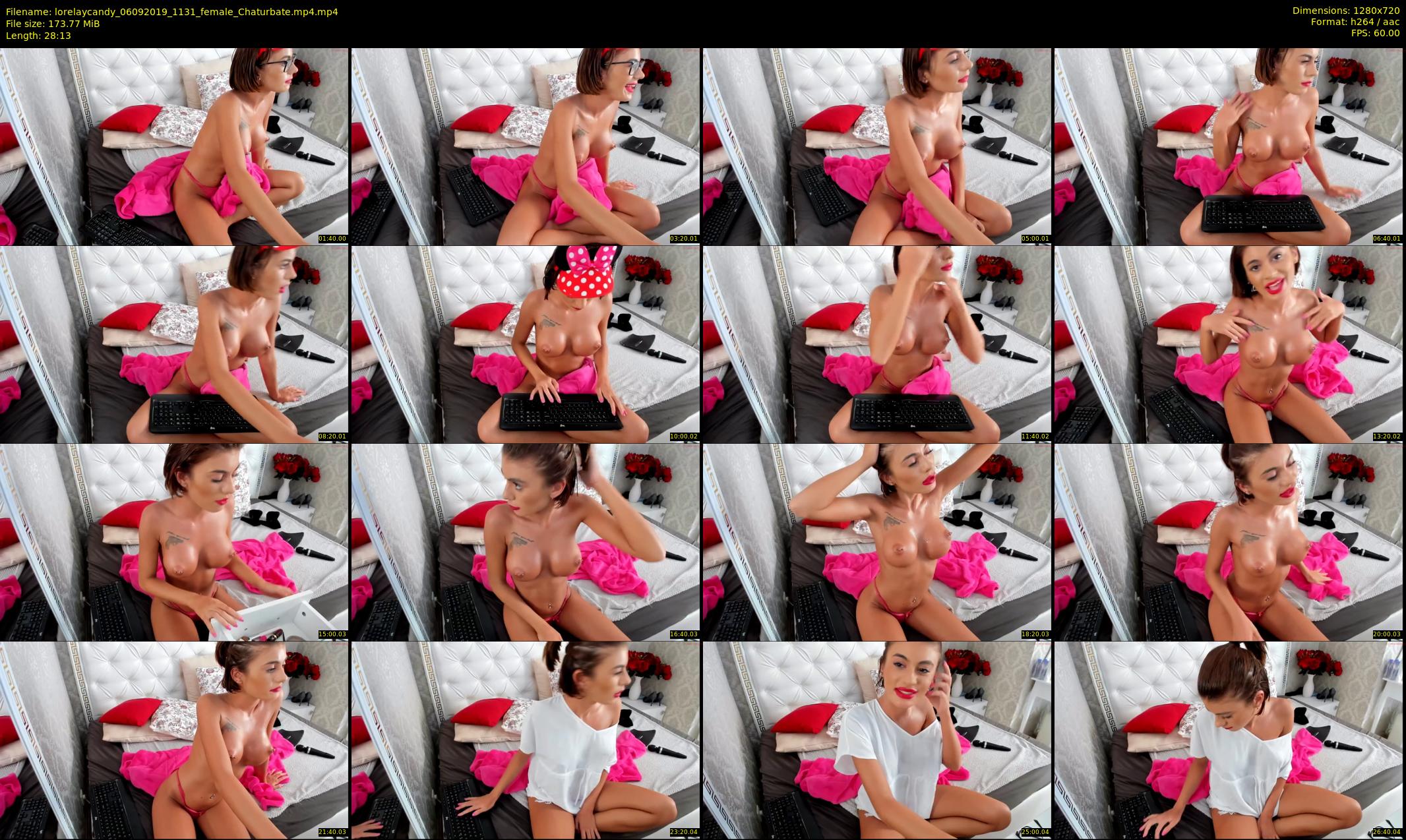 lorelaycandy — 29 minute Chaturbate female cam show recording, 720p, Sep 6, 2019