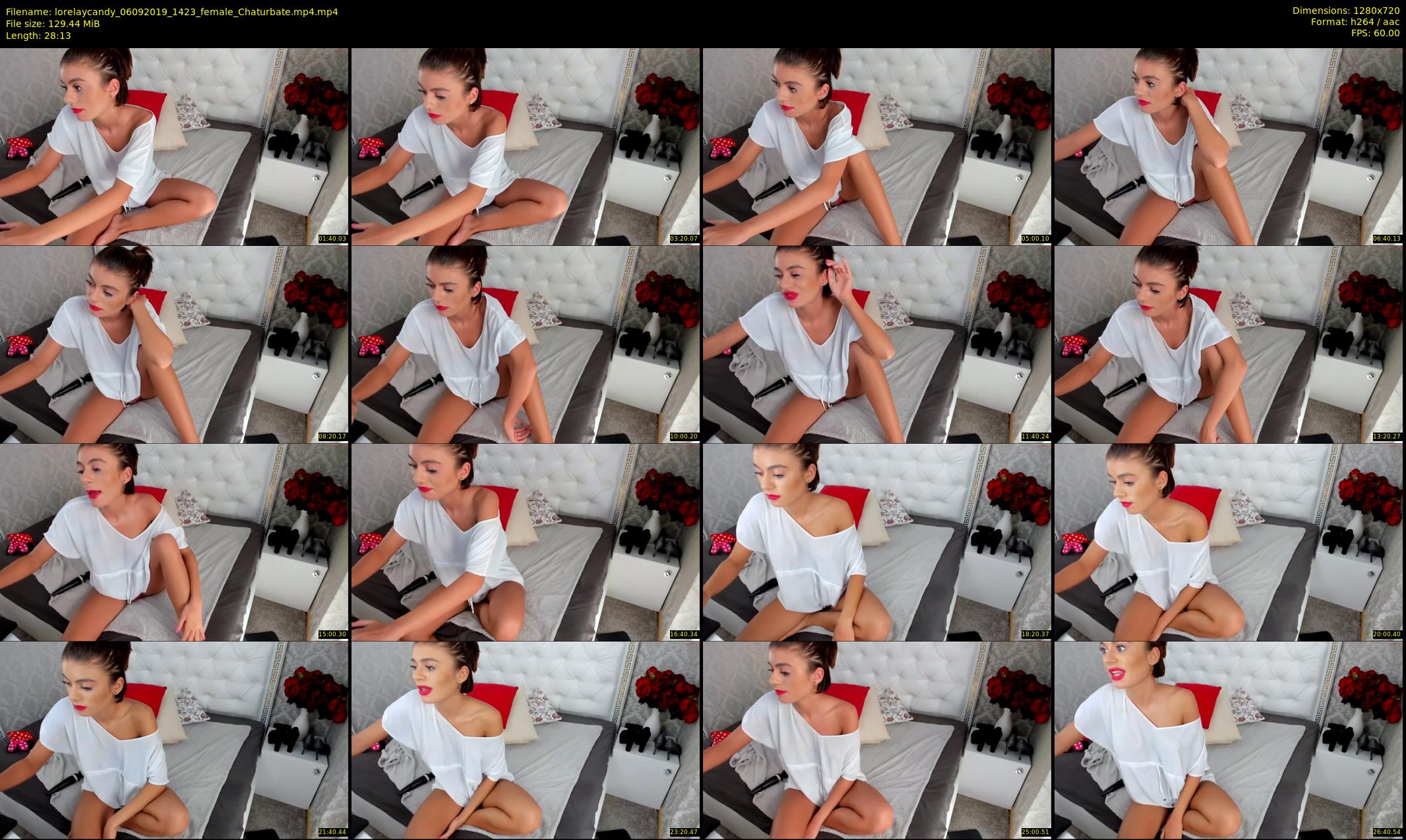 lorelaycandy — 29 minute Chaturbate female cam show recording, 720p, Sep 6, 2019