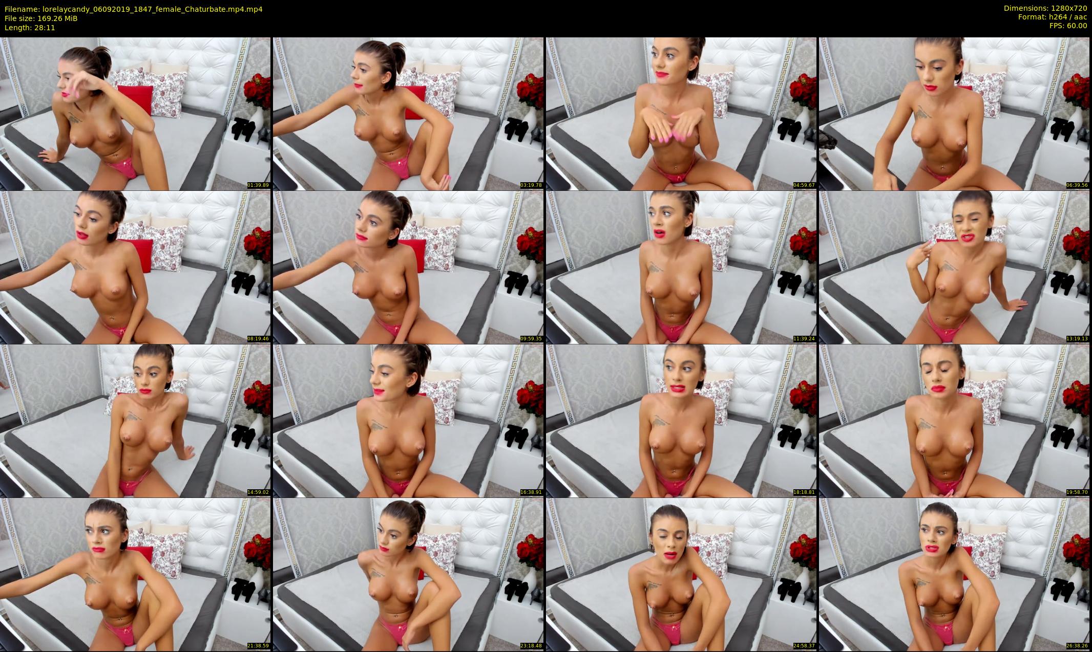 lorelaycandy — 29 minute Chaturbate female cam show recording, 720p, Sep 6, 2019