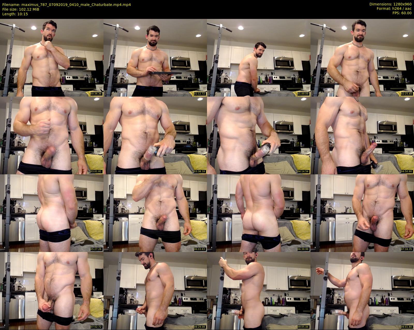 maximus_787 — 11 minute Chaturbate male cam show recording, 720p, Sep 7, 2019