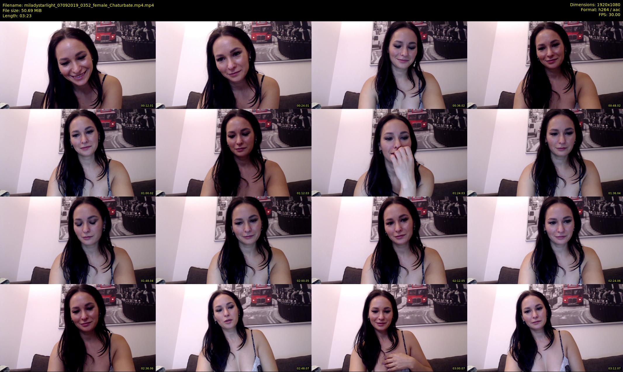 miladystarlight — 4 minute Chaturbate female cam show recording, 1080p, Sep 7, 2019