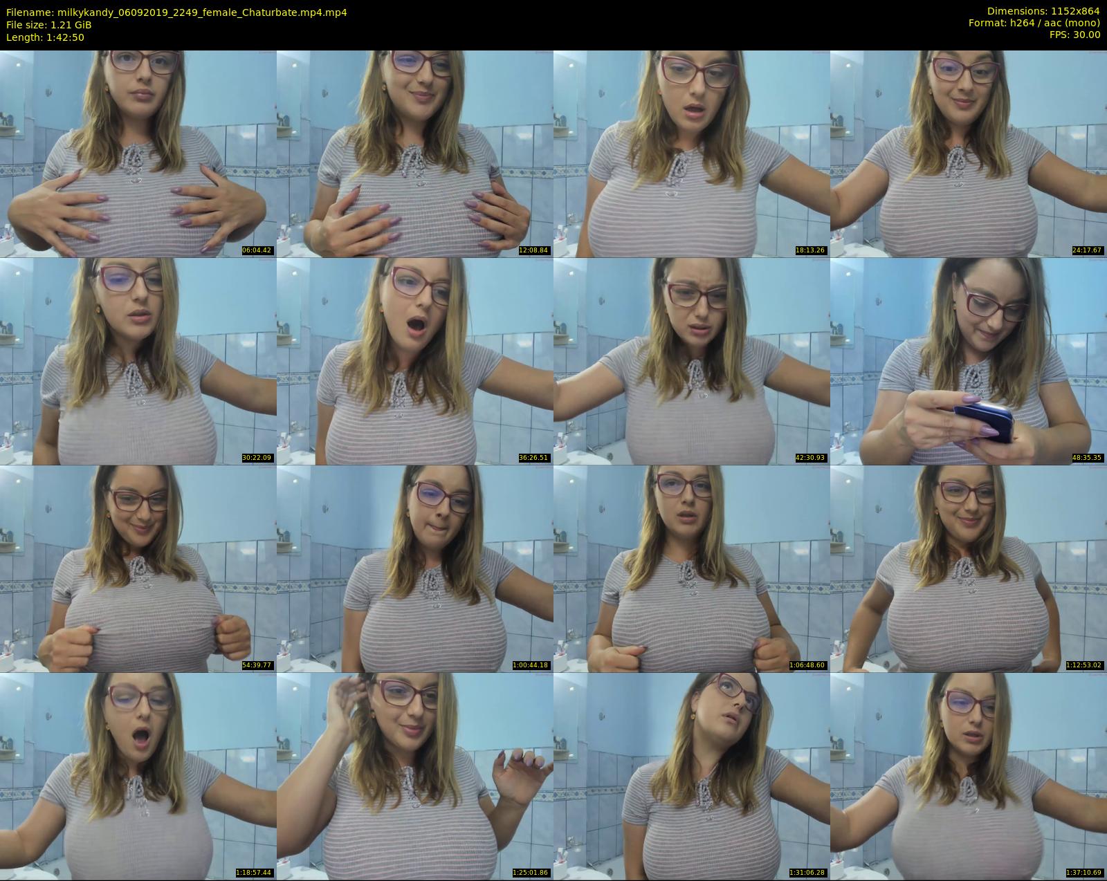 milkykandy — 103 minute Chaturbate female cam show recording, 720p, Sep 6, 2019