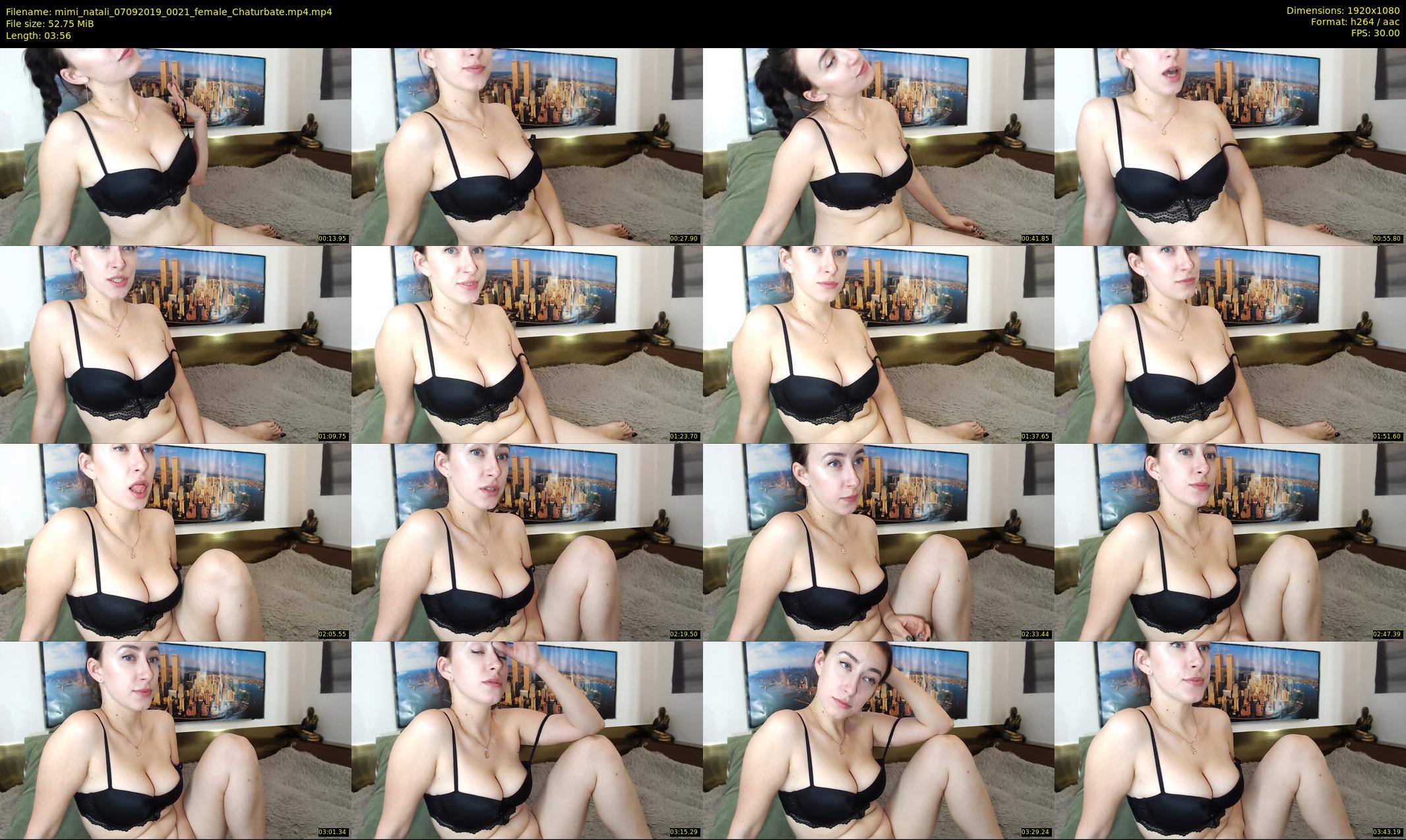 mimi_natali — 4 minute Chaturbate female cam show recording, 1080p, Sep 7, 2019