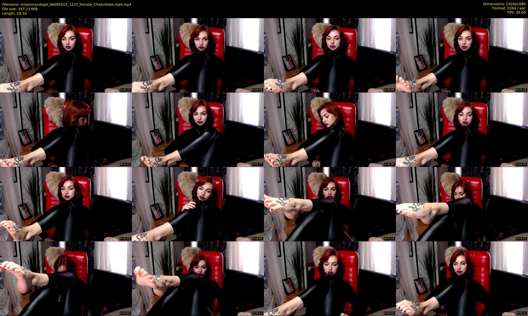 missmirandagd — 29 minute Chaturbate female cam show recording, 1080p, Sep 6, 2019
