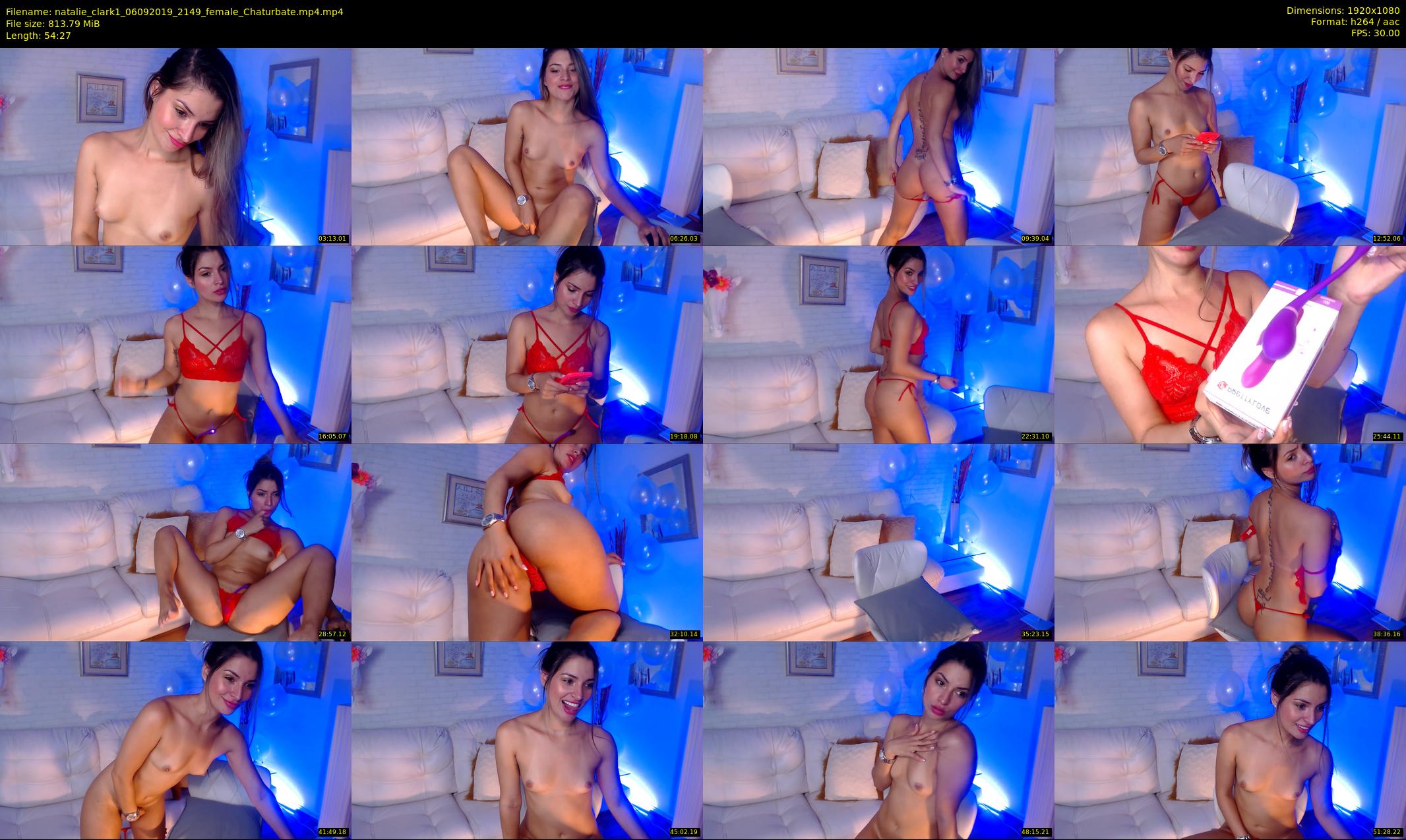 natalie_clark1 — 55 minute Chaturbate female cam show recording, 1080p, Sep 6, 2019