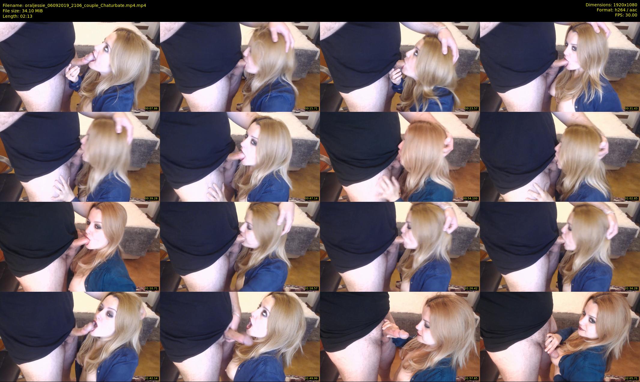 oraljessie — 3 minute Chaturbate couple cam show recording, 1080p, Sep 6, 2019