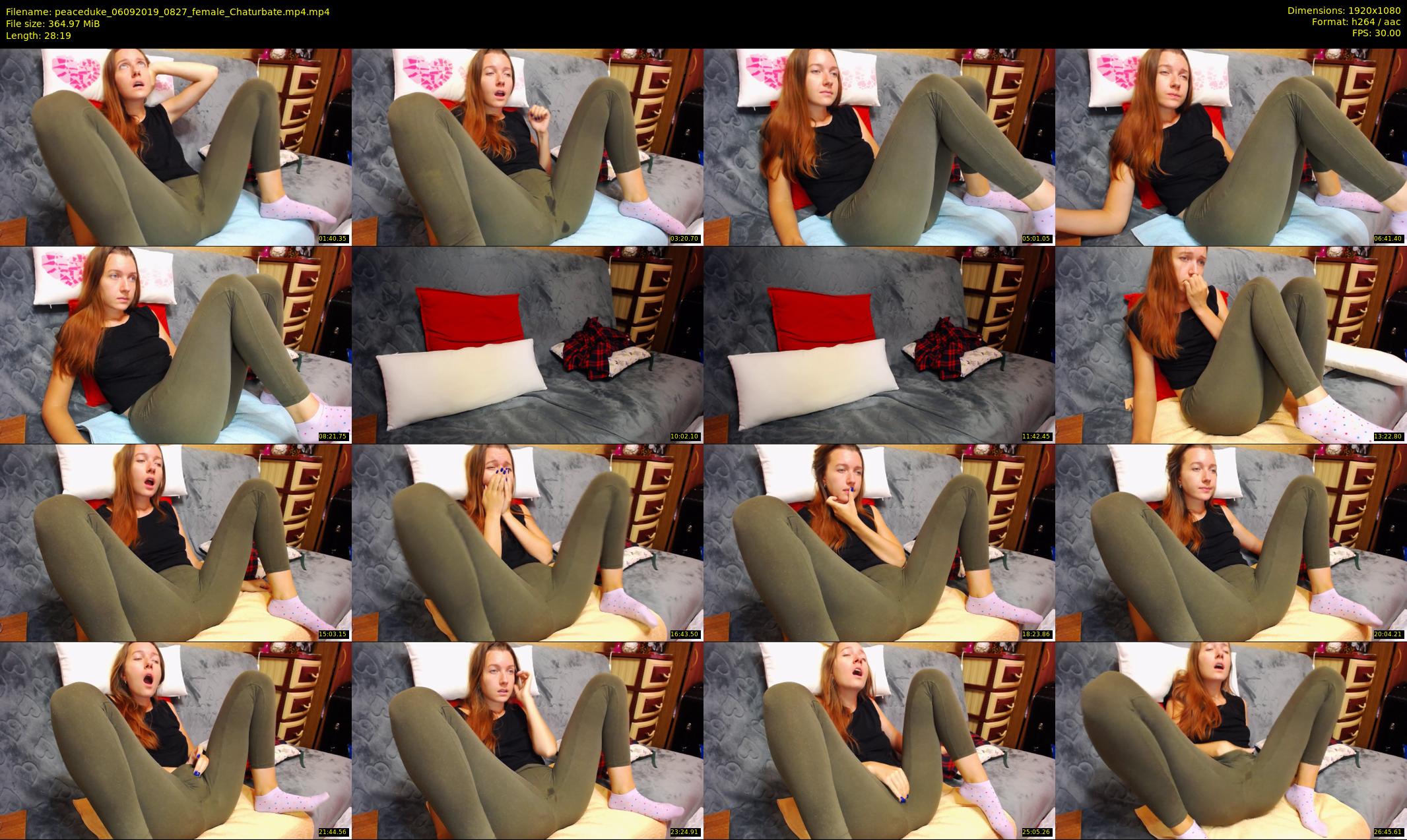 peaceduke — 29 minute Chaturbate female cam show recording, 1080p, Sep 6, 2019