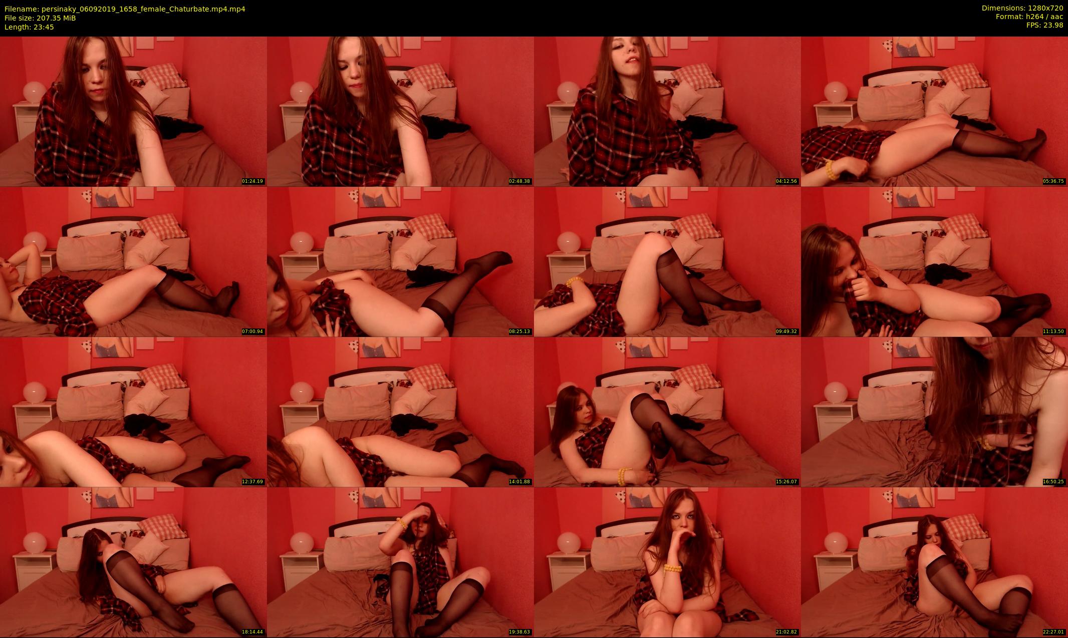 persinaky — 24 minute Chaturbate female cam show recording, 720p, Sep 6, 2019