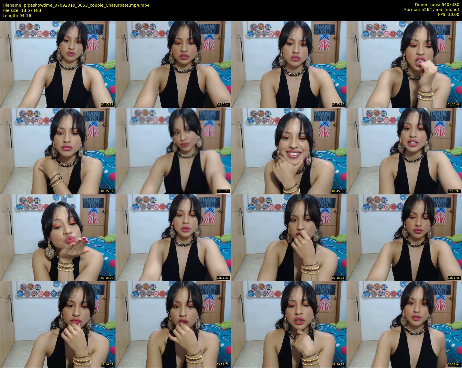 pipeshowtime — 5 minute Chaturbate couple cam show recording, 480p, Sep 7, 2019