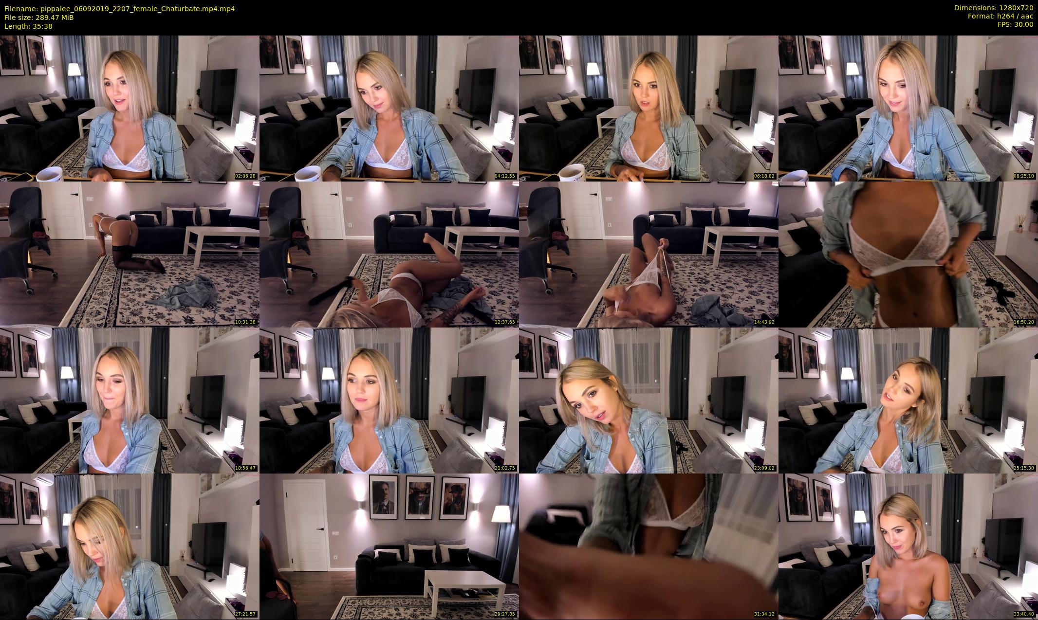 pippalee — 36 minute Chaturbate female cam show recording, 720p, Sep 6, 2019