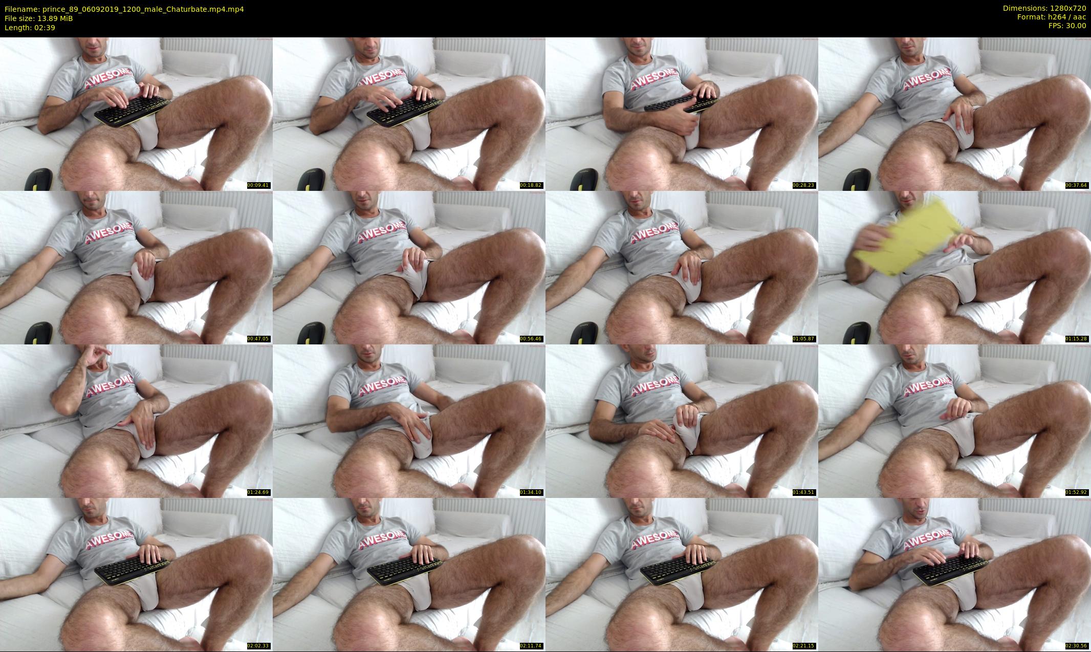 prince_89 — 3 minute Chaturbate male cam show recording, 720p, Sep 6, 2019