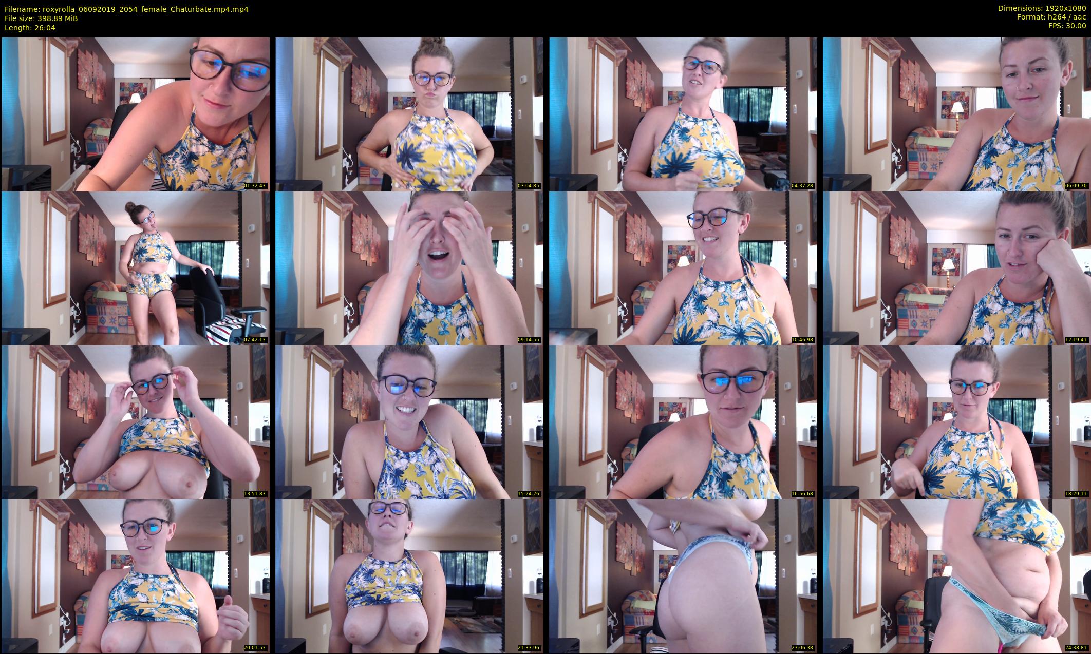 roxyrolla — 27 minute Chaturbate female cam show recording, 1080p, Sep 6, 2019
