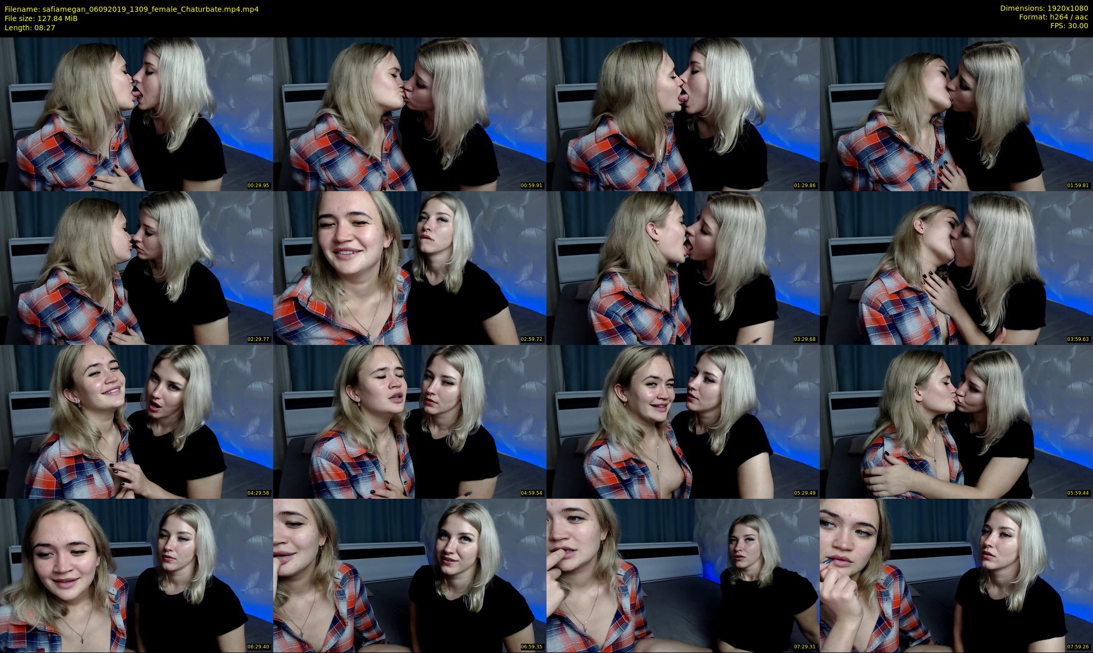 safiamegan — 9 minute Chaturbate couple cam show recording, 1080p, Sep 6, 2019