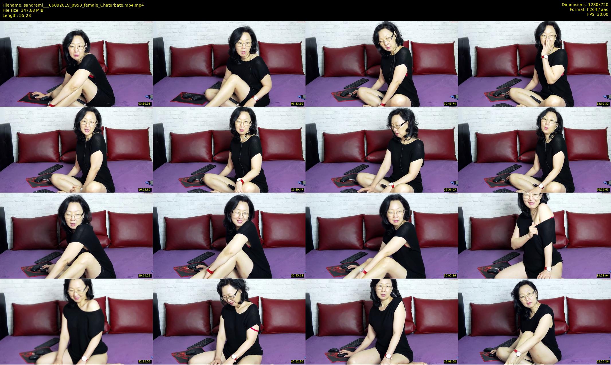 sandrami__ — 56 minute Chaturbate female cam show recording, 720p, Sep 6, 2019