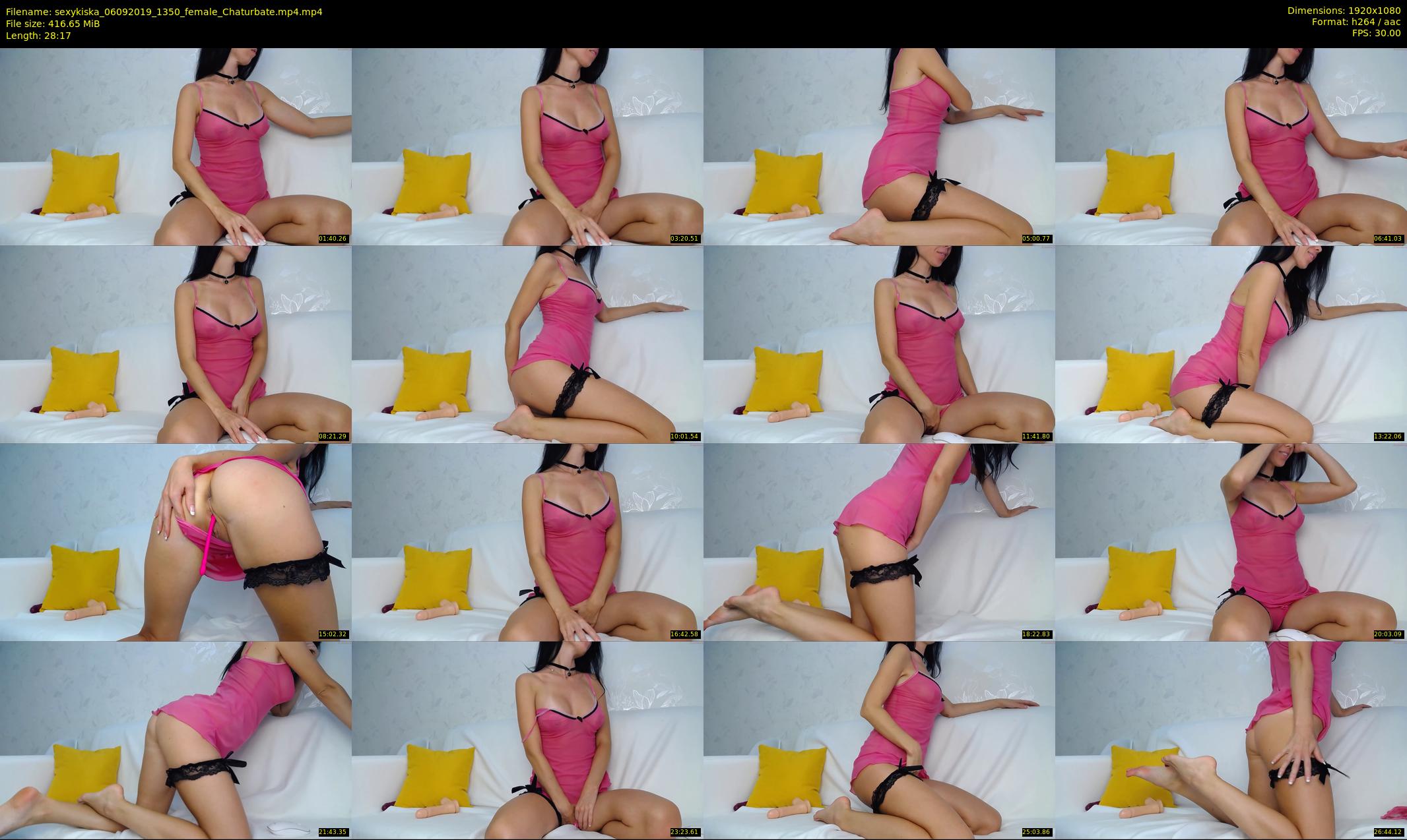 sexykiska — 29 minute Chaturbate female cam show recording, 1080p, Sep 6, 2019