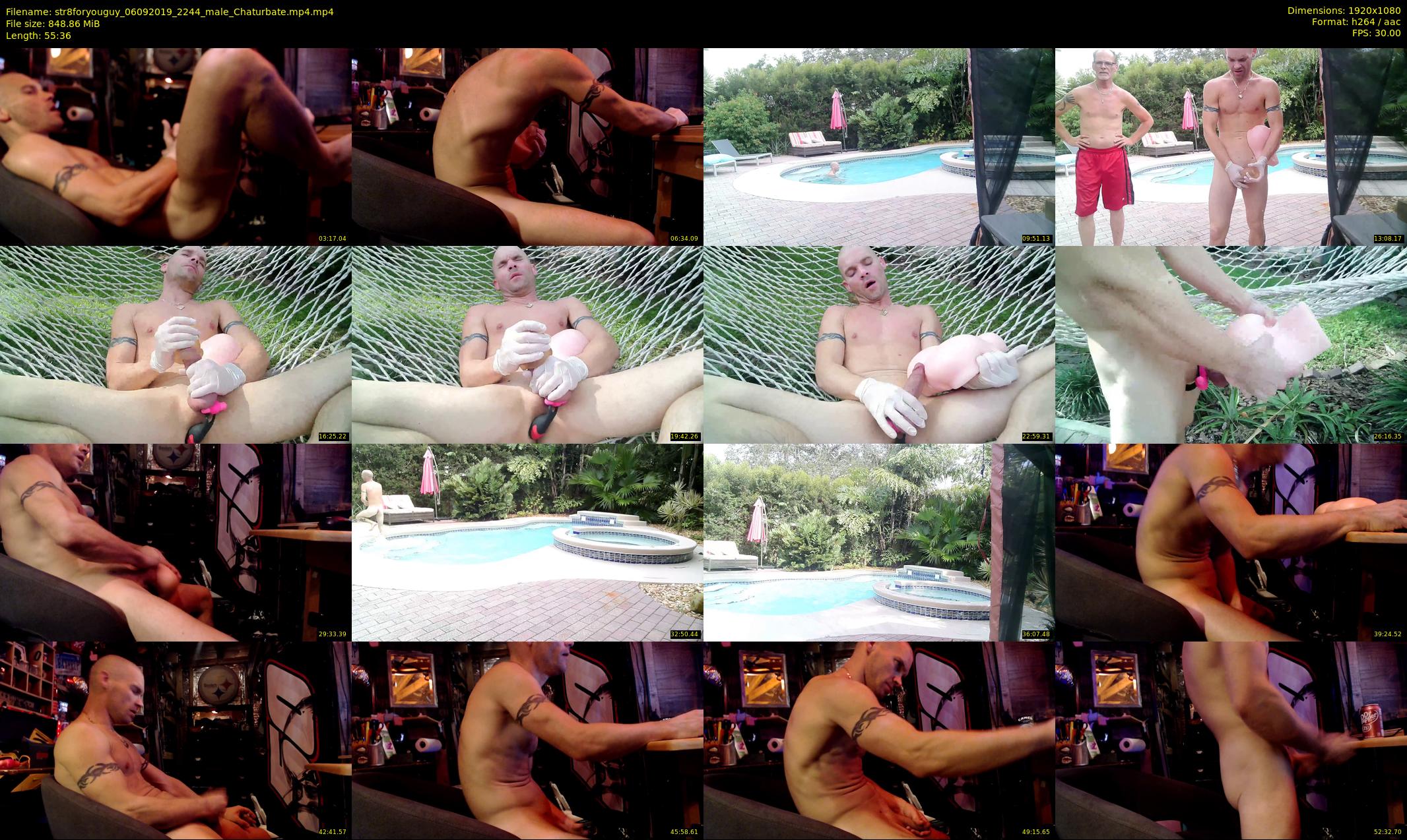 str8foryouguy — 56 minute Chaturbate male cam show recording, 1080p, Sep 6, 2019