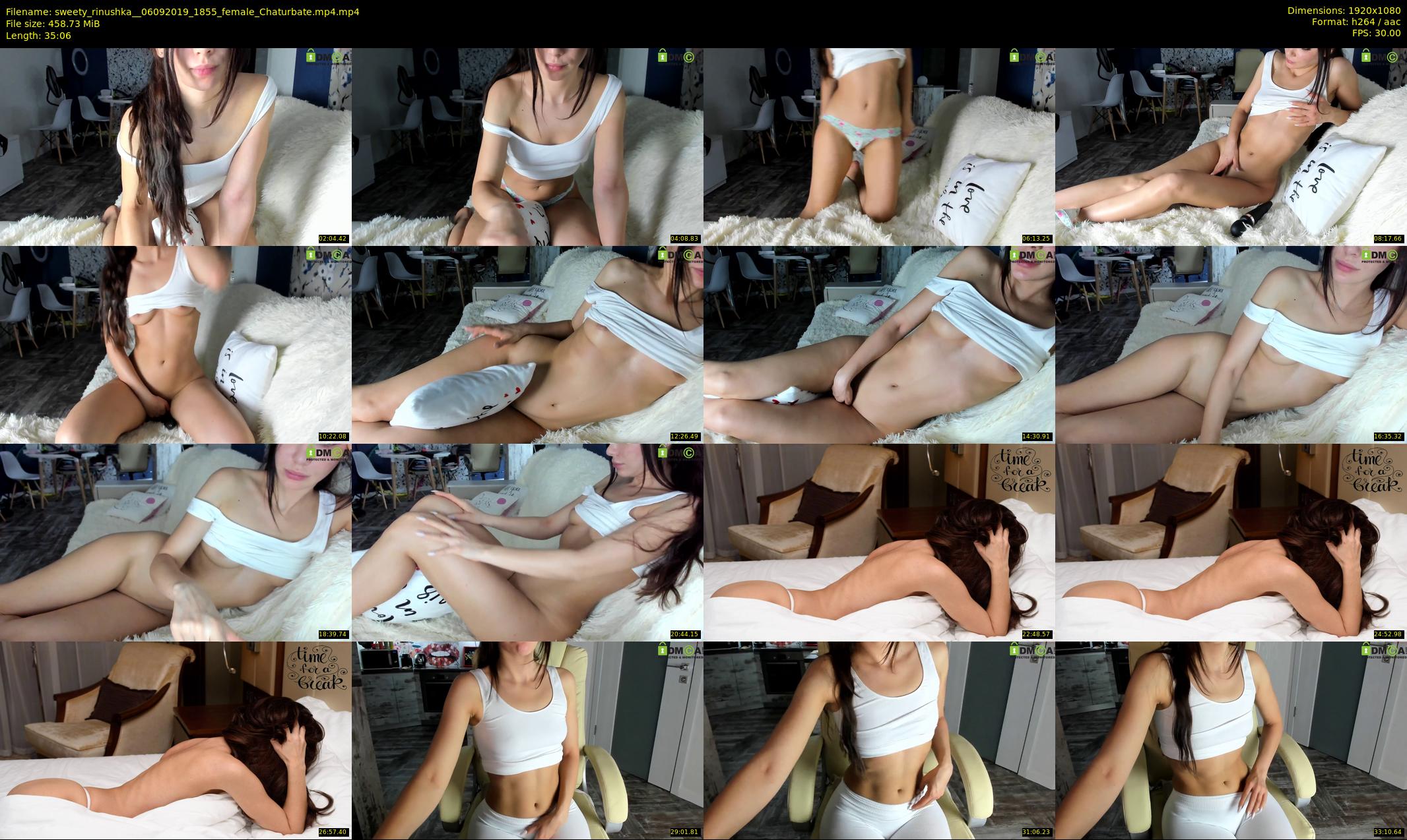 sweety_rinushka_ — 36 minute Chaturbate female cam show recording, 1080p, Sep 6, 2019