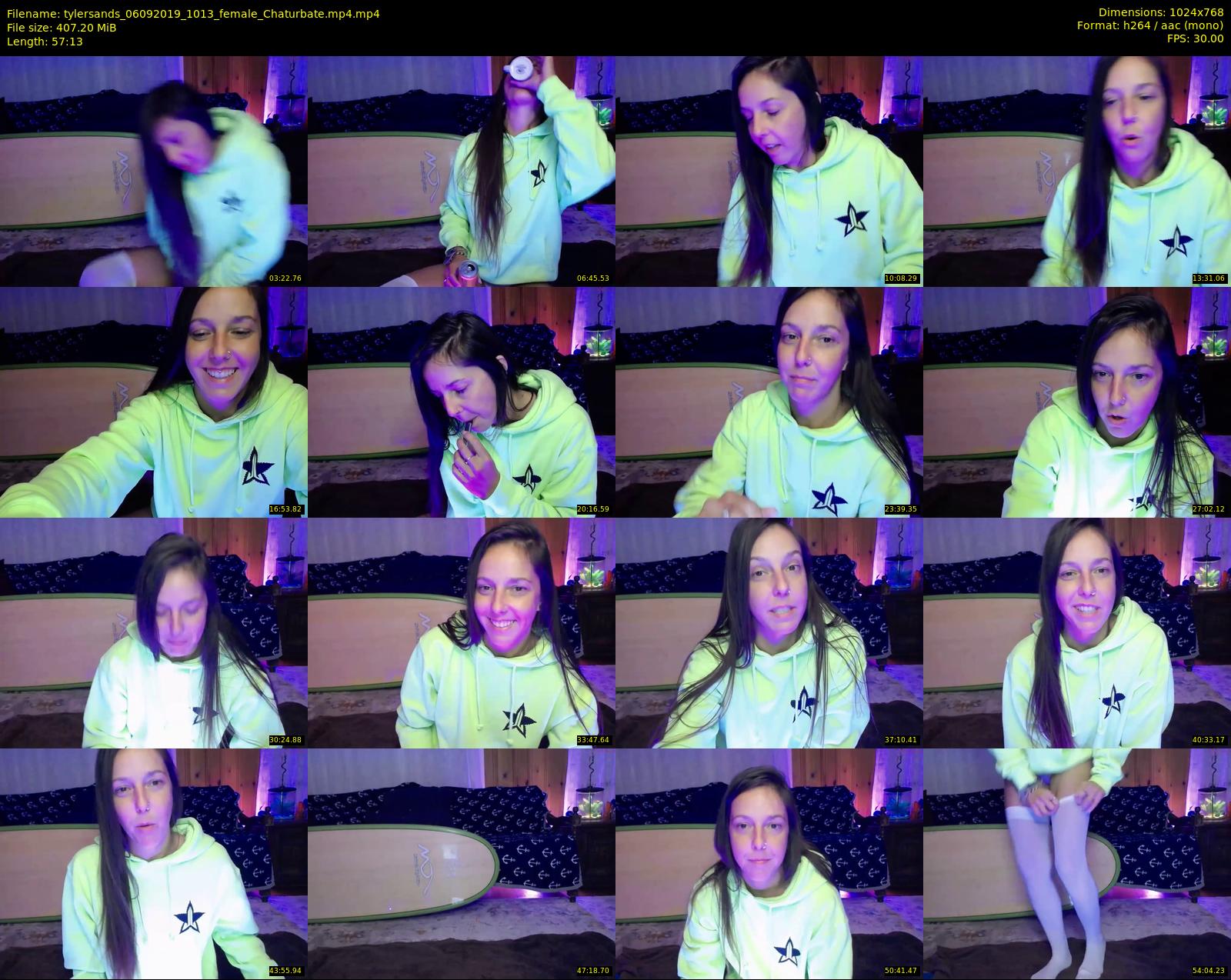 tylersands — 58 minute Chaturbate female cam show recording, 720p, Sep 6, 2019