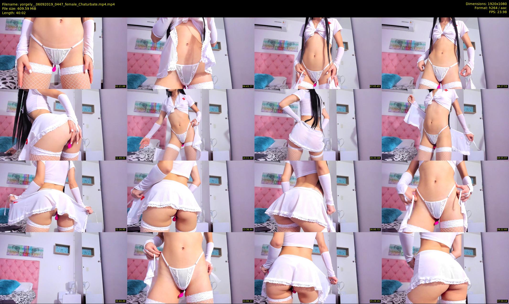 yorgely_ — 41 minute Chaturbate female cam show recording, 1080p, Sep 6, 2019