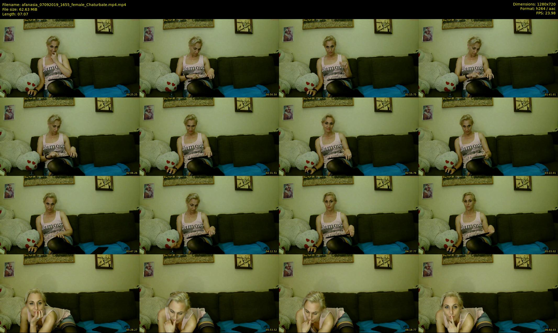 afanasia — 8 minute Chaturbate female cam show recording, 720p, Sep 7, 2019