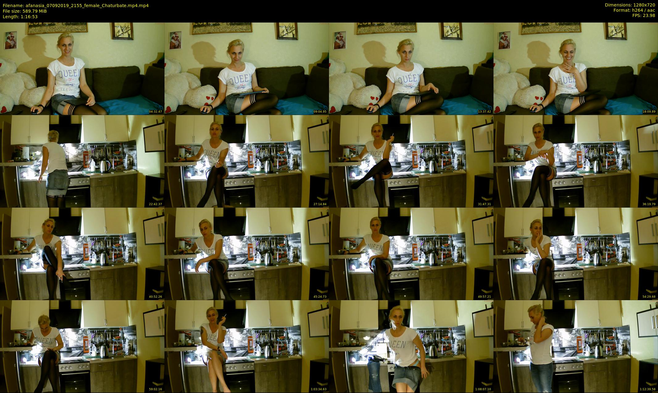 afanasia — 77 minute Chaturbate female cam show recording, 720p, Sep 7, 2019