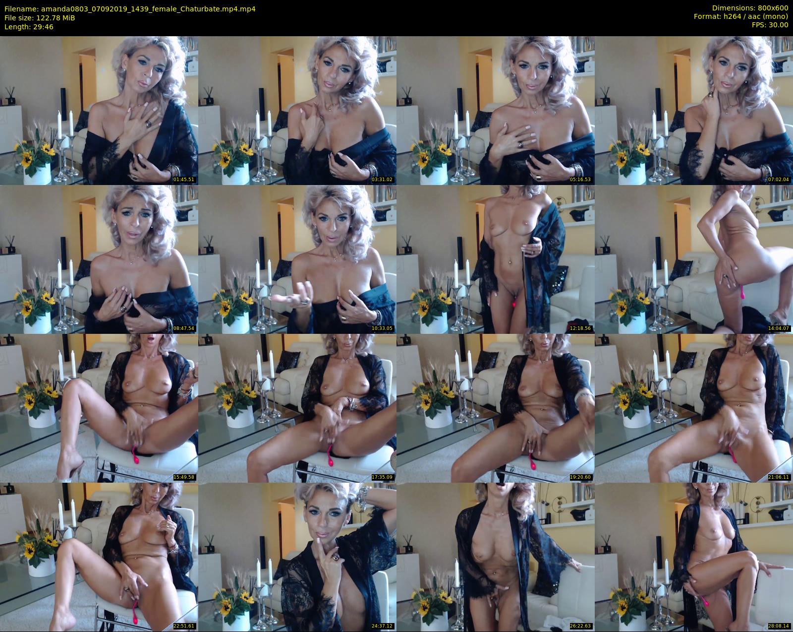 amanda0803 — 30 minute Chaturbate female cam show recording, 480p, Sep 7, 2019