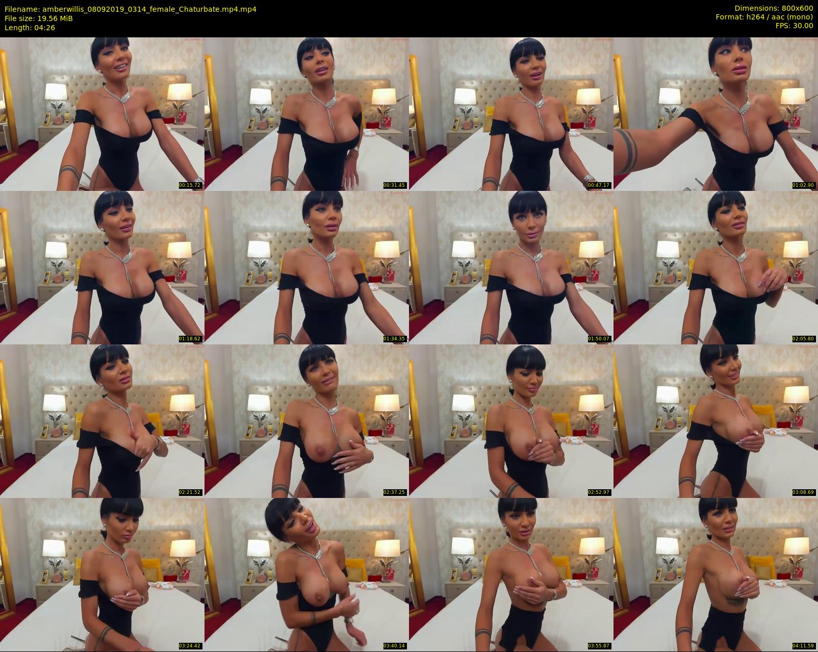 amberwillis — 5 minute Chaturbate female cam show recording, 480p, Sep 8, 2019