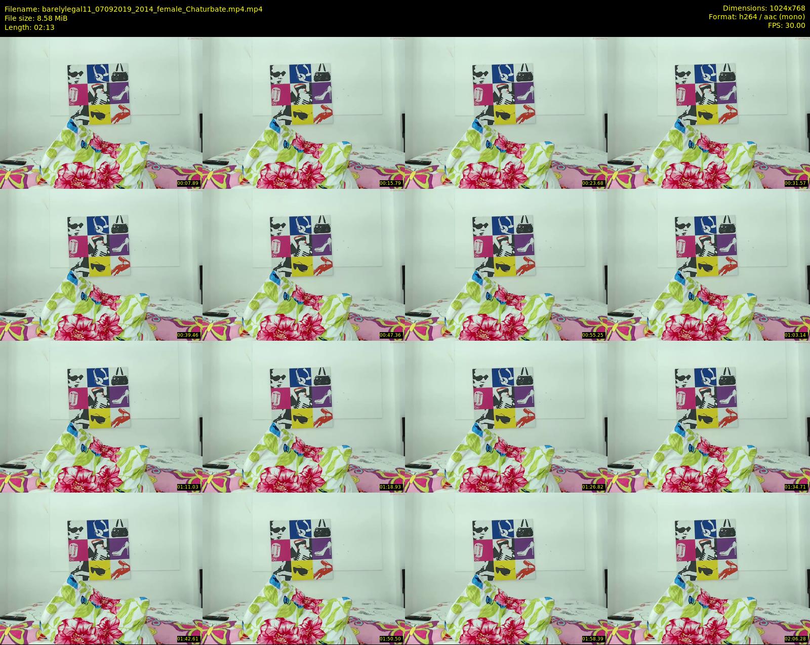 barelylegal11 — 3 minute Chaturbate female cam show recording, 720p, Sep 7, 2019