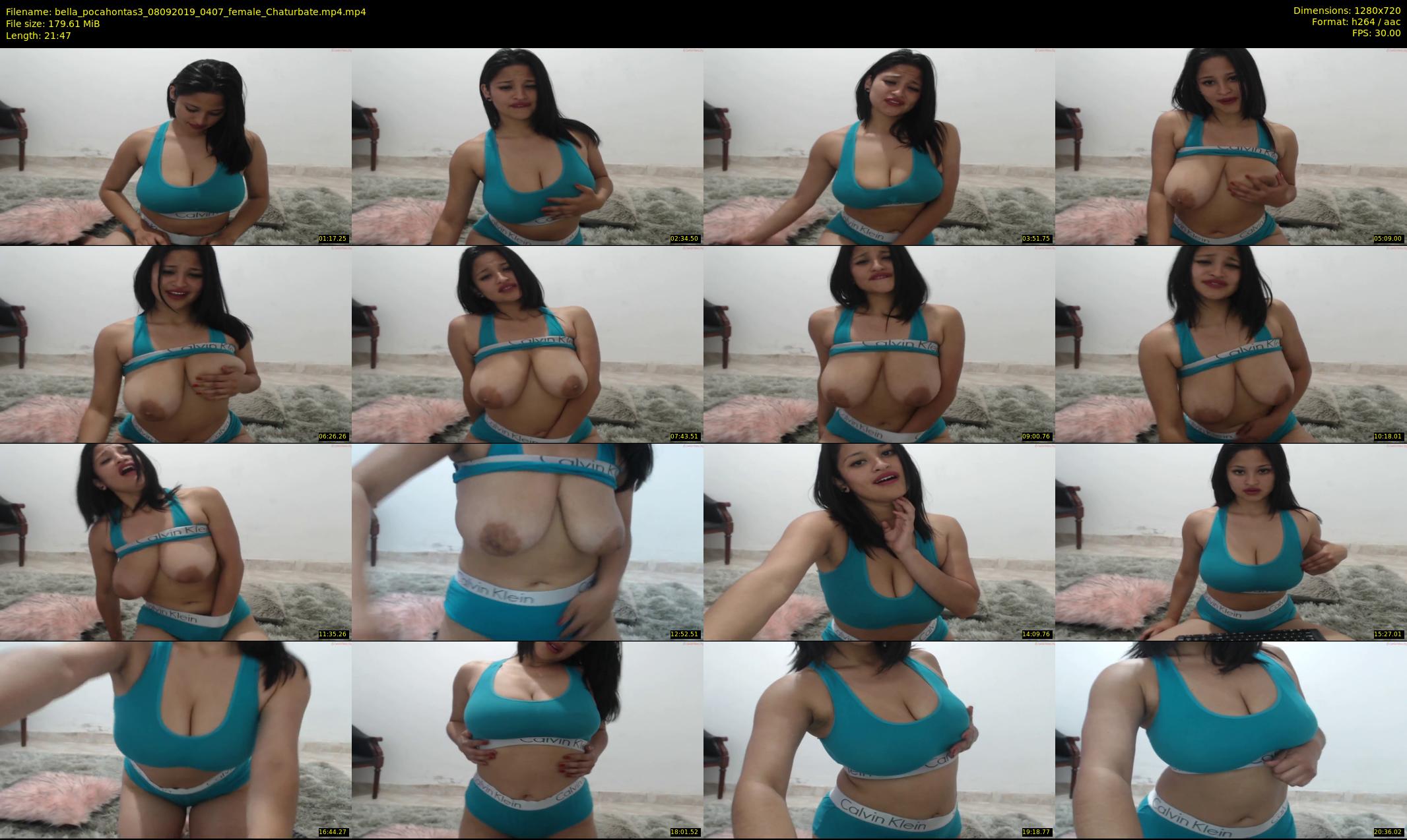 bella_pocahontas3 — 22 minute Chaturbate female cam show recording, 720p, Sep 8, 2019