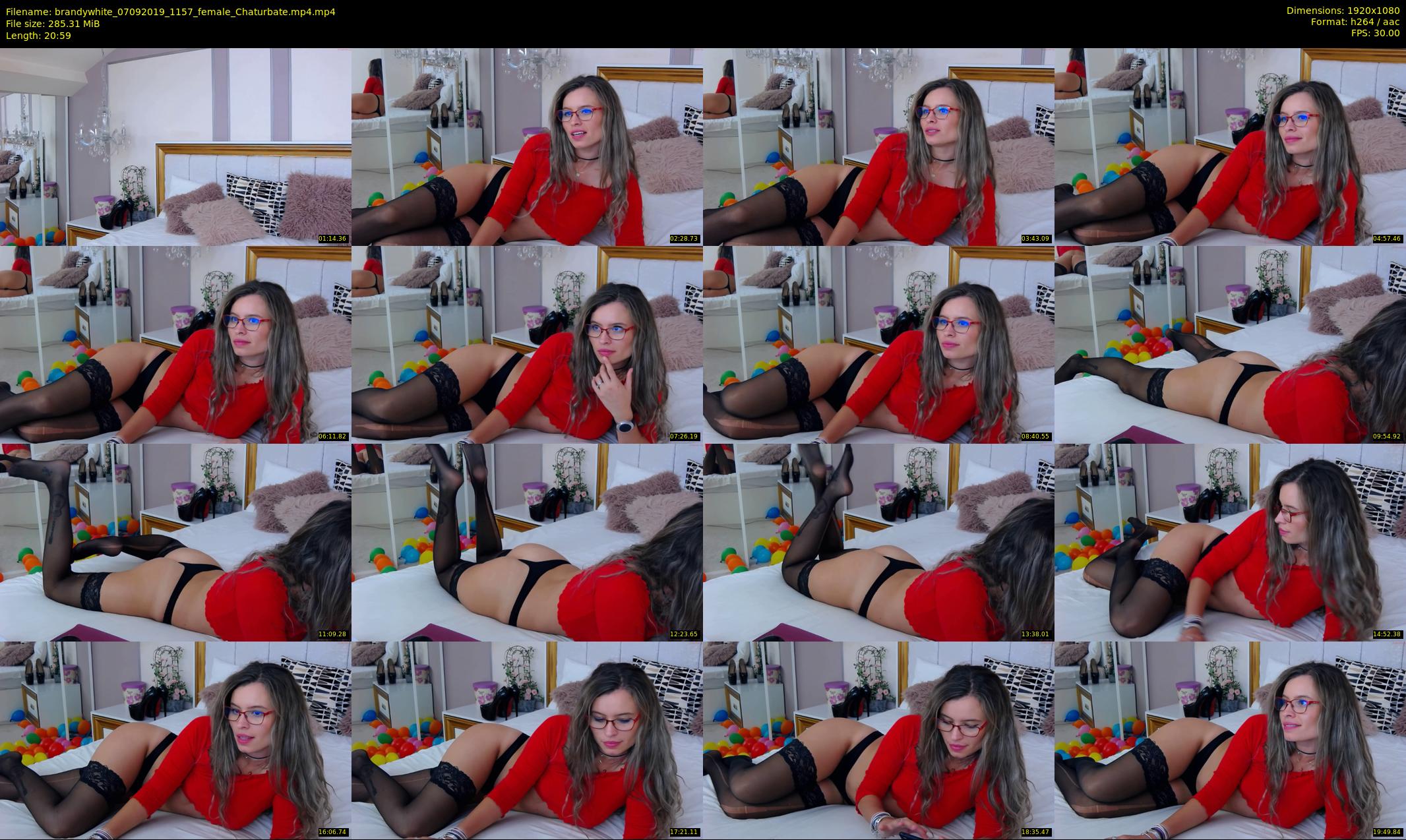 brandywhite — 21 minute Chaturbate female cam show recording, 1080p, Sep 7, 2019