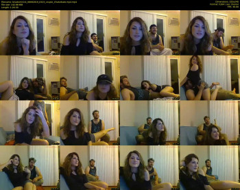 briadominick — 87 minute Chaturbate couple cam show recording, SD, Sep 8, 2019