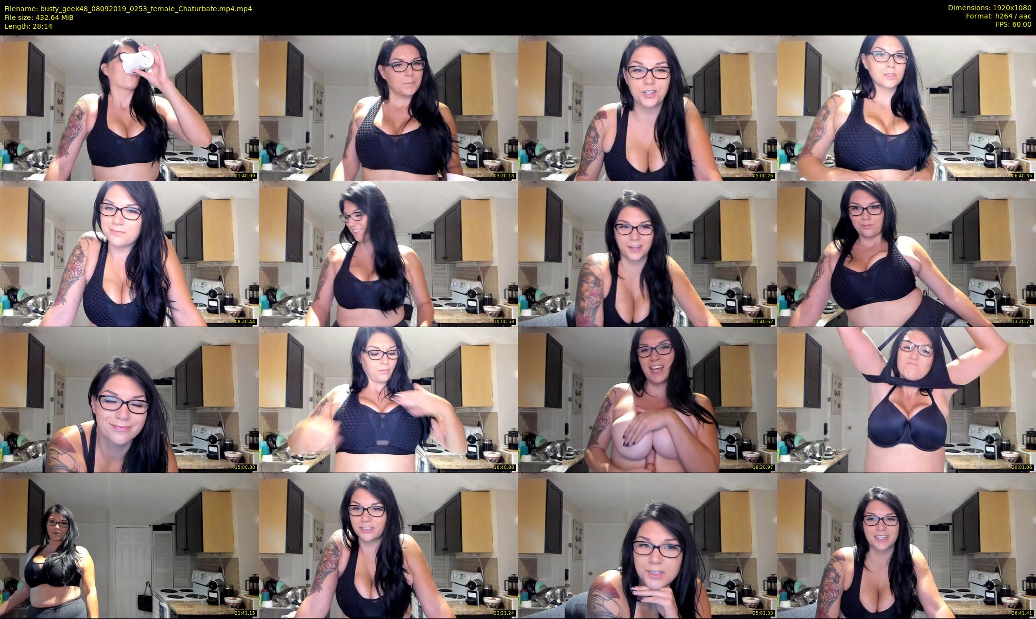 busty_geek48 — 29 minute Chaturbate female cam show recording, 1080p, Sep 8, 2019