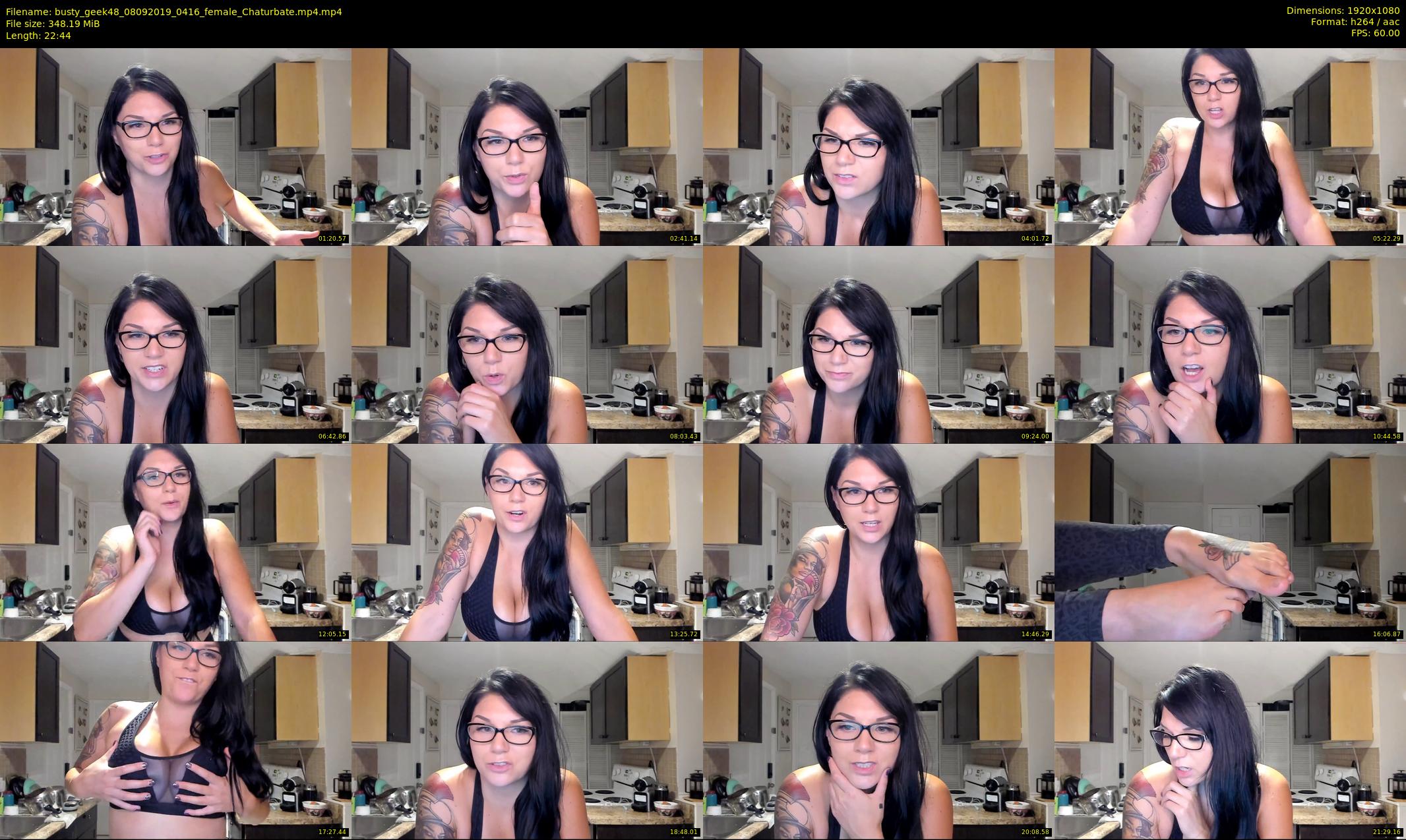 busty_geek48 — 23 minute Chaturbate female cam show recording, 1080p, Sep 8, 2019