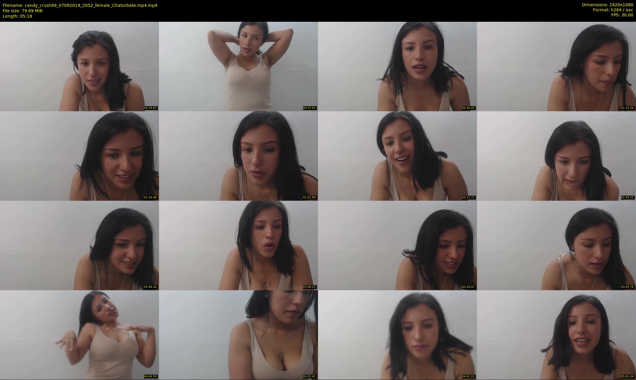 candy_crush99 — 6 minute Chaturbate female cam show recording, 1080p, Sep 7, 2019