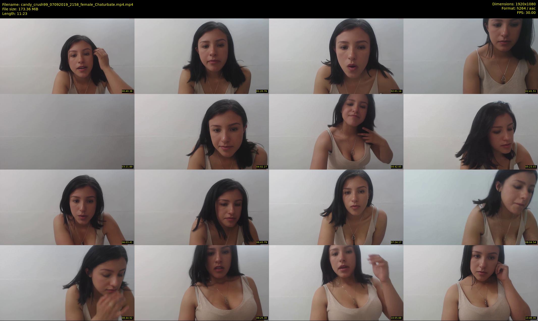 candy_crush99 — 12 minute Chaturbate female cam show recording, 1080p, Sep 7, 2019