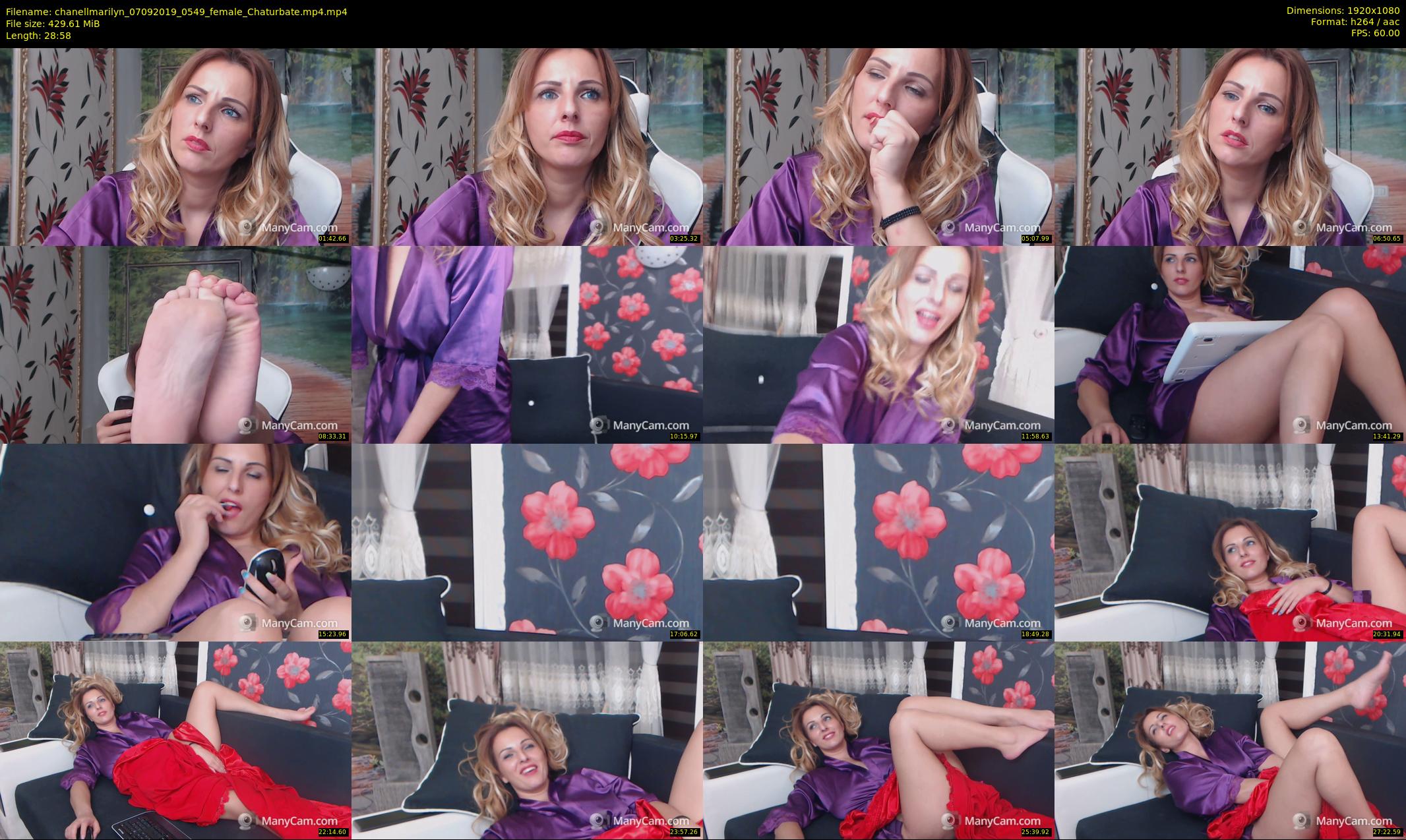 chanellmarilyn — 29 minute Chaturbate female cam show recording, 1080p, Sep 7, 2019