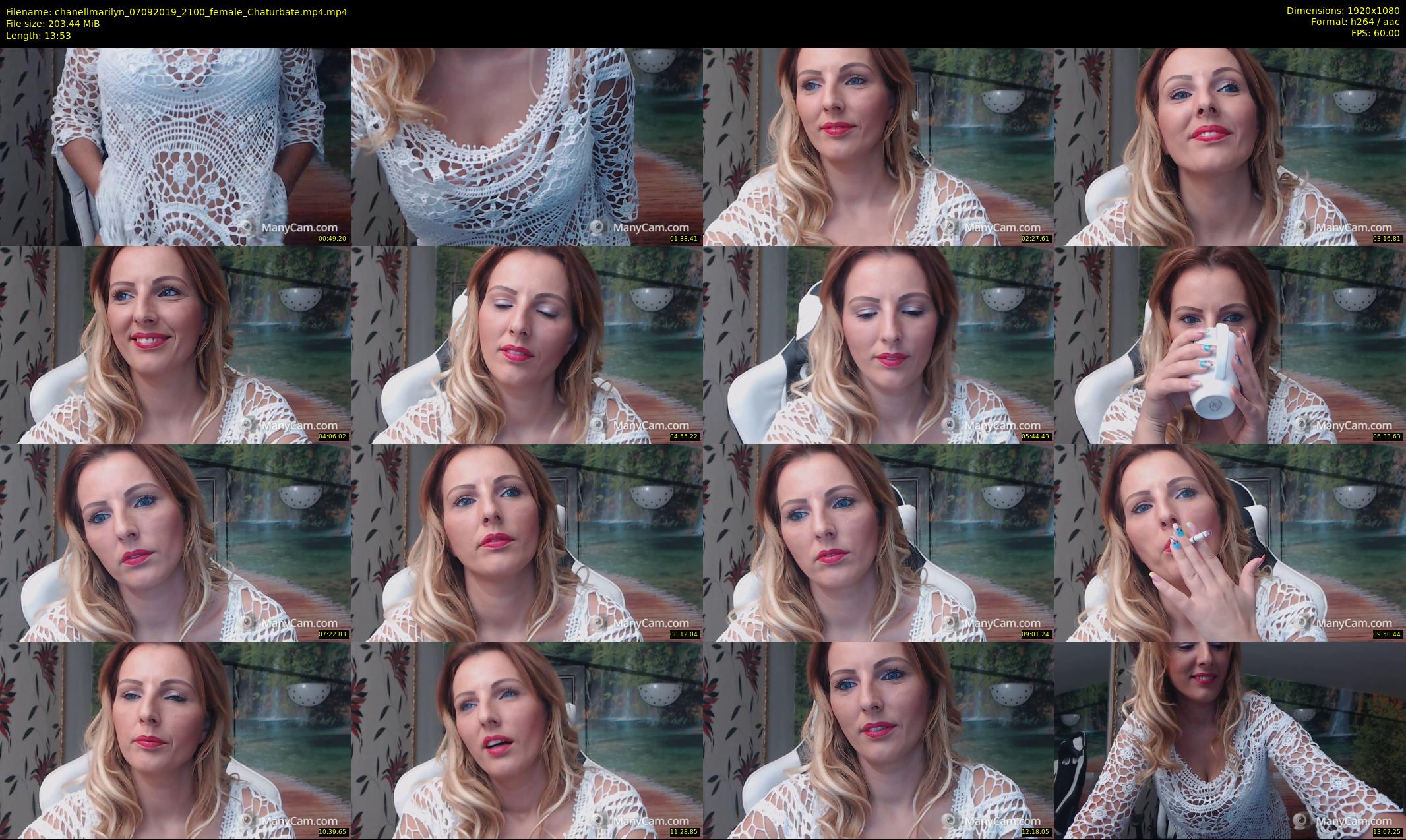 chanellmarilyn — 14 minute Chaturbate female cam show recording, 1080p, Sep 7, 2019