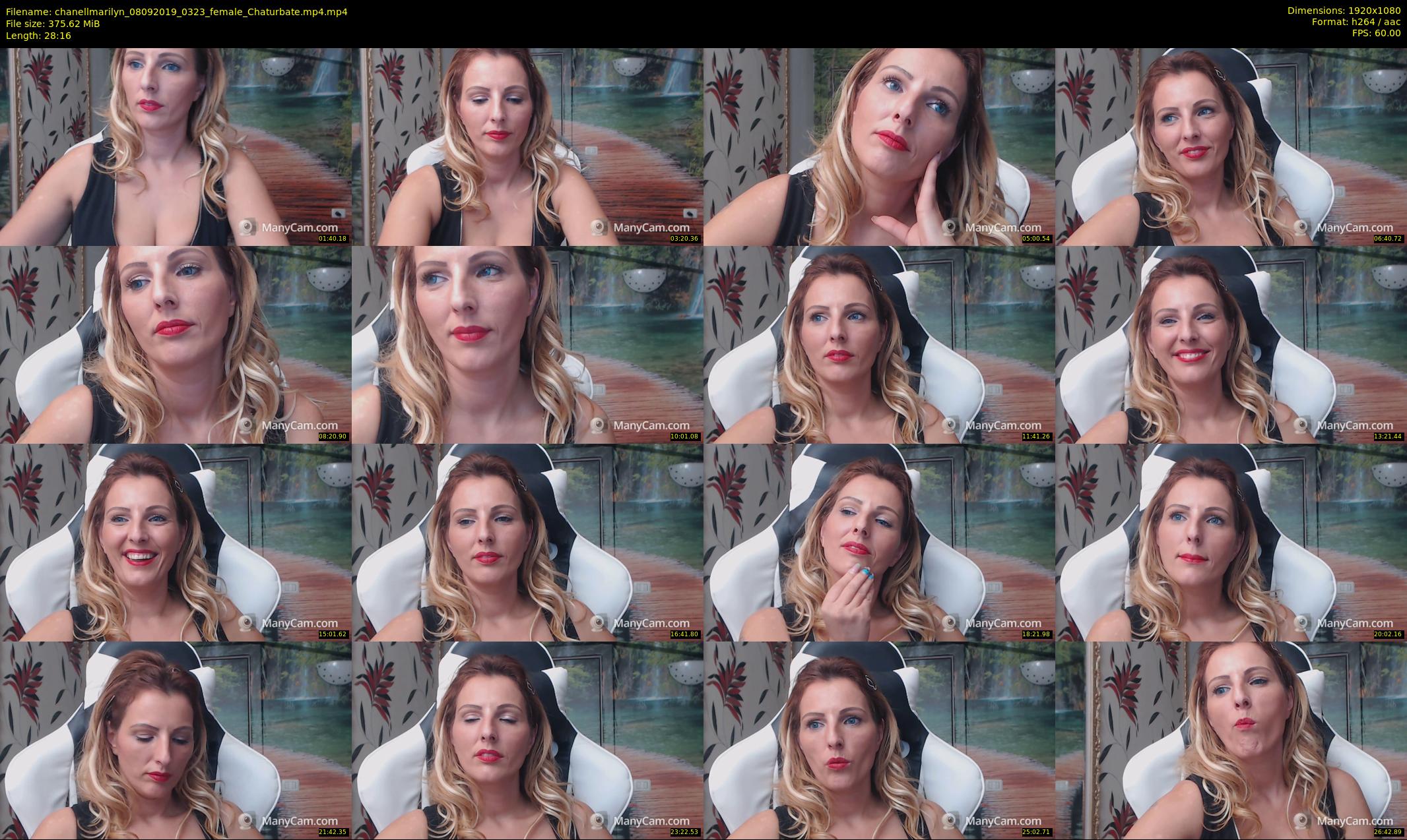 chanellmarilyn — 29 minute Chaturbate female cam show recording, 1080p, Sep 8, 2019