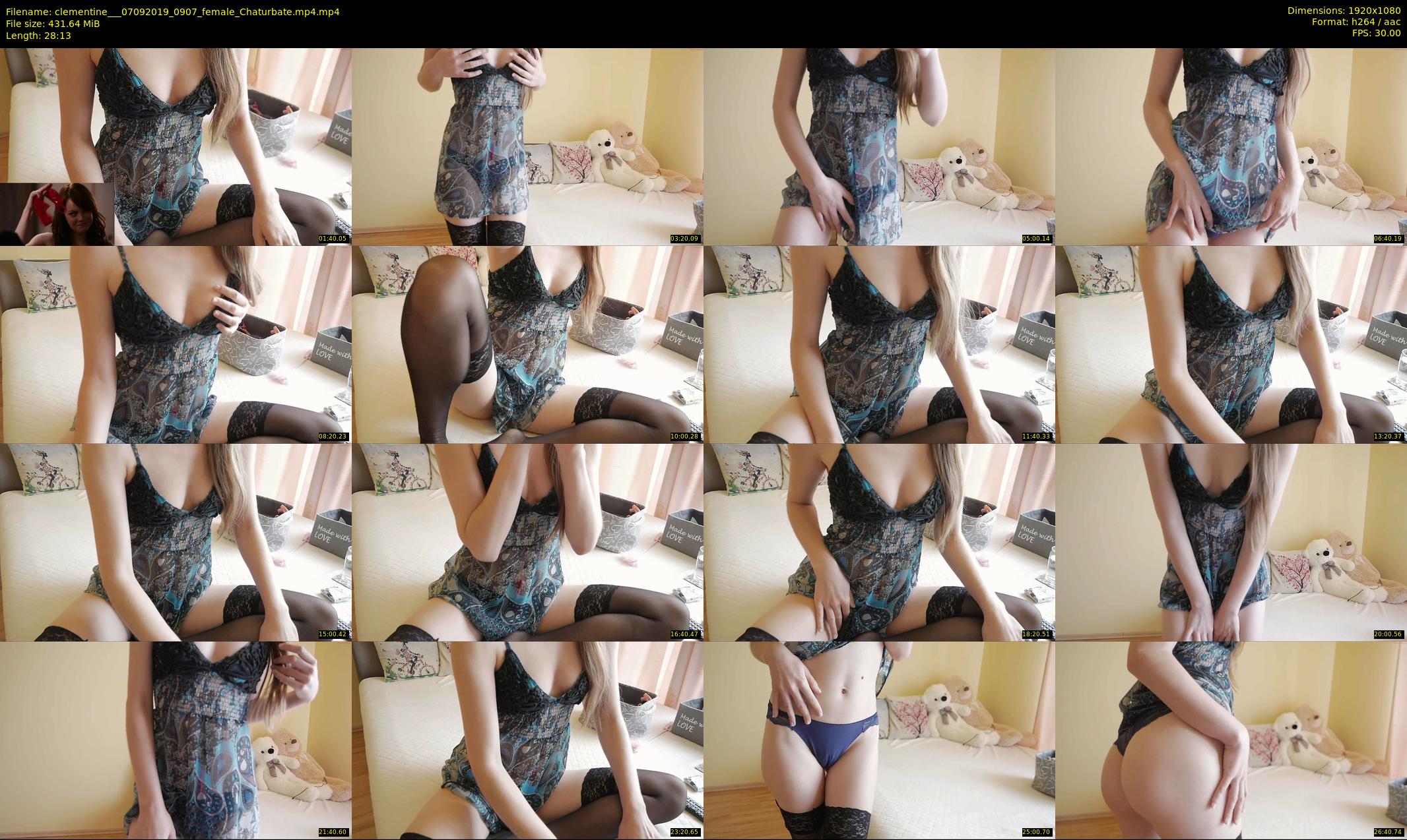 clementine__ — 29 minute Chaturbate female cam show recording, 1080p, Sep 7, 2019