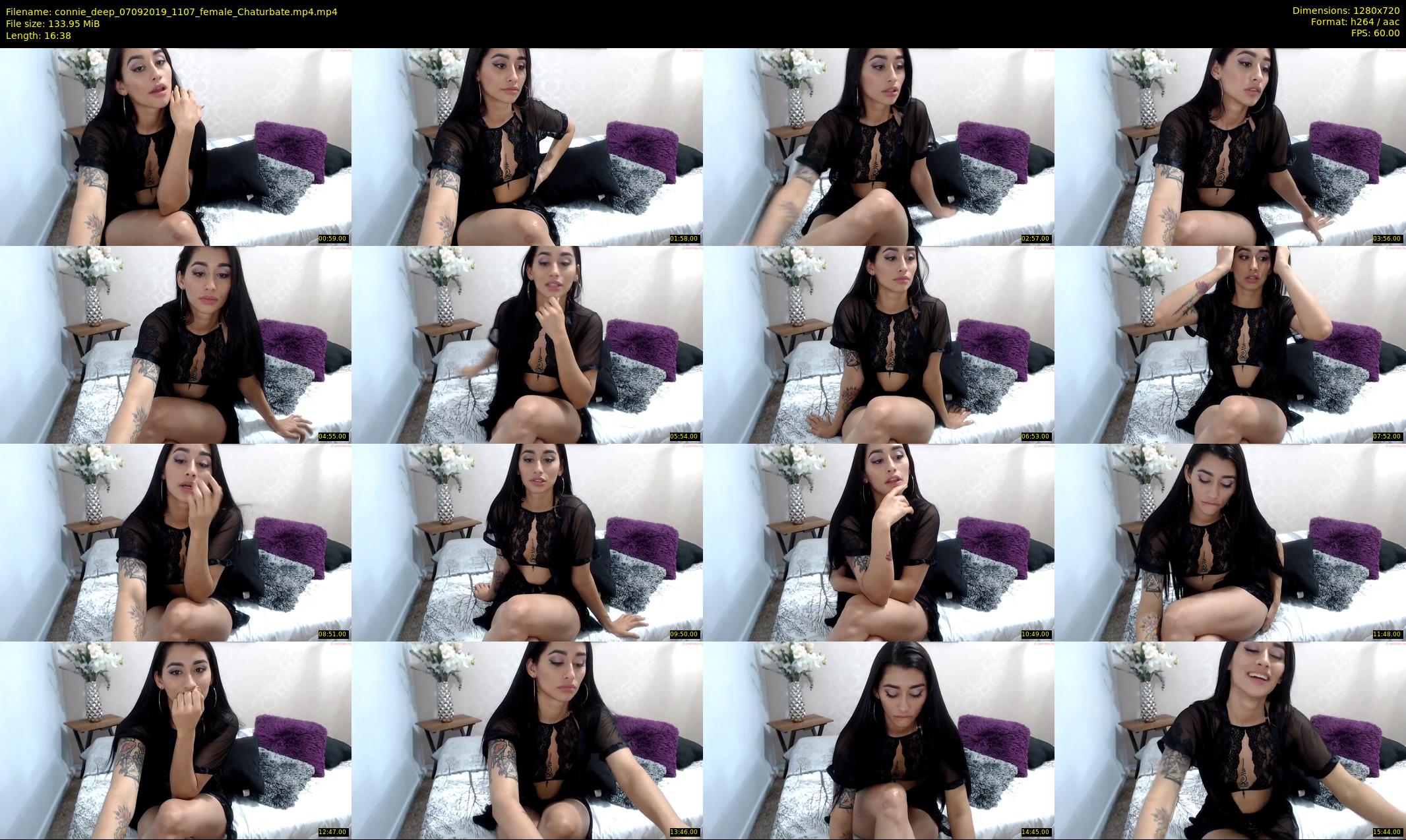 connie_deep — 17 minute Chaturbate female cam show recording, 720p, Sep 7, 2019